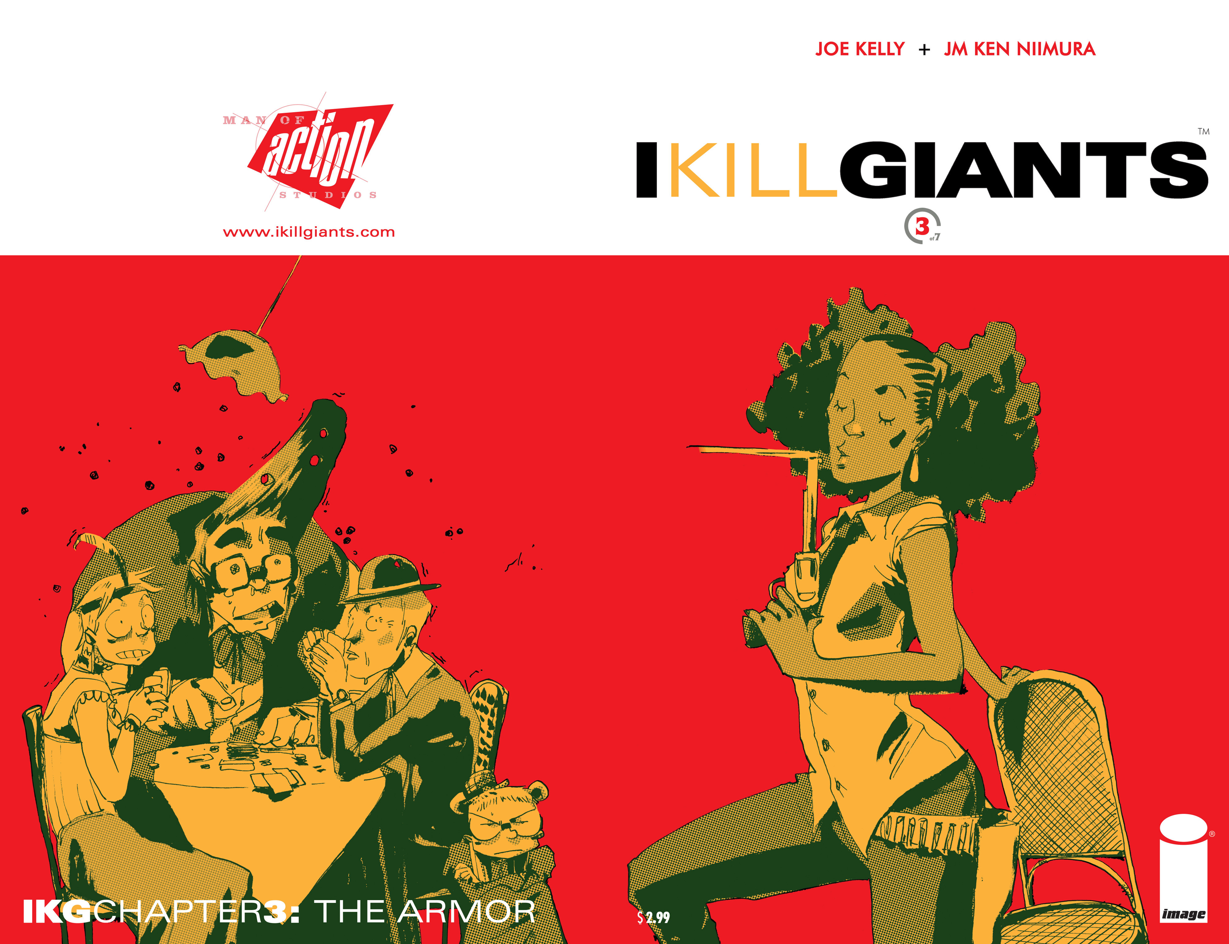 Read online I Kill Giants comic -  Issue #3 - 1