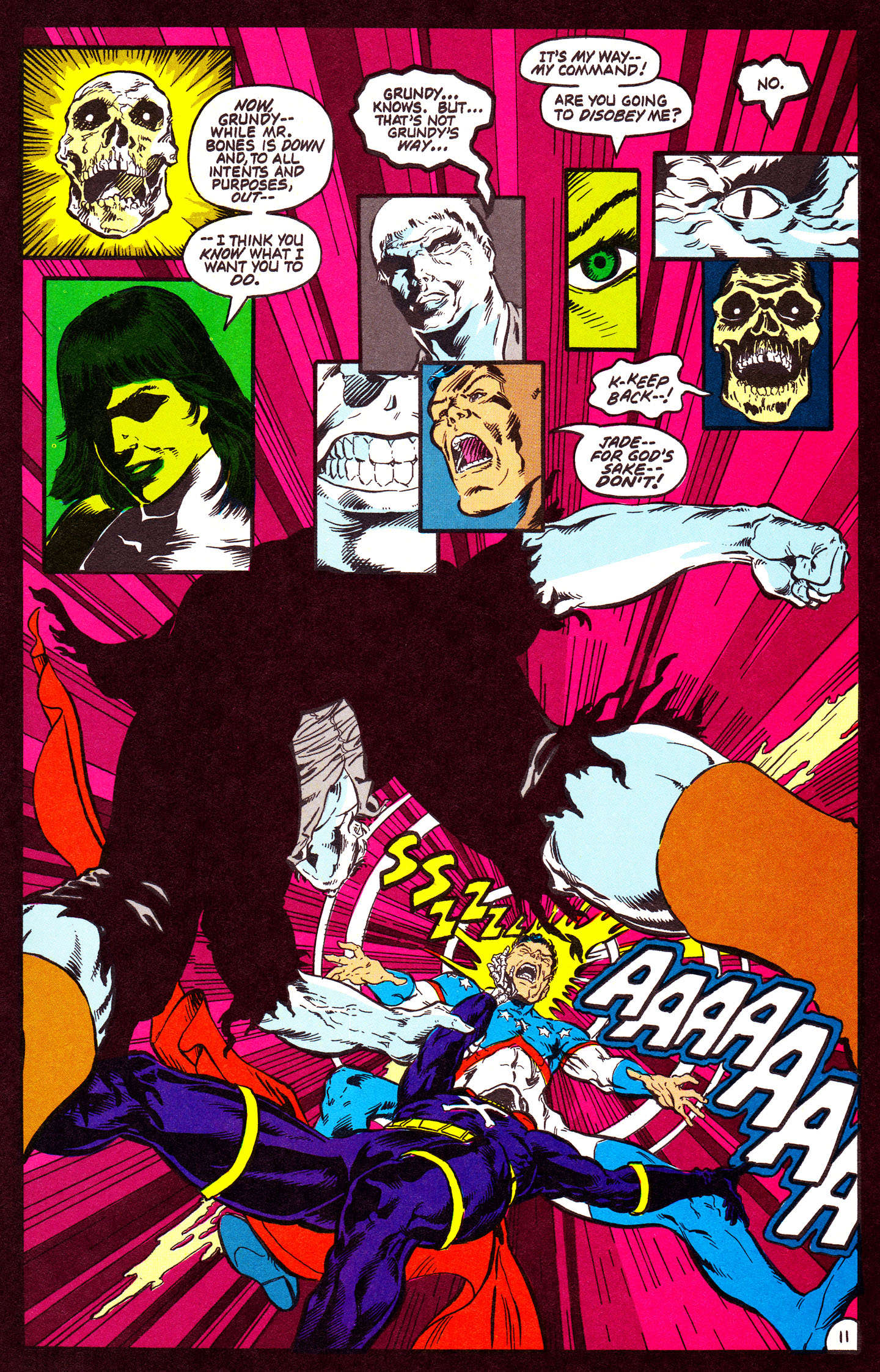 Read online Infinity Inc. (1984) comic -  Issue #51 - 14