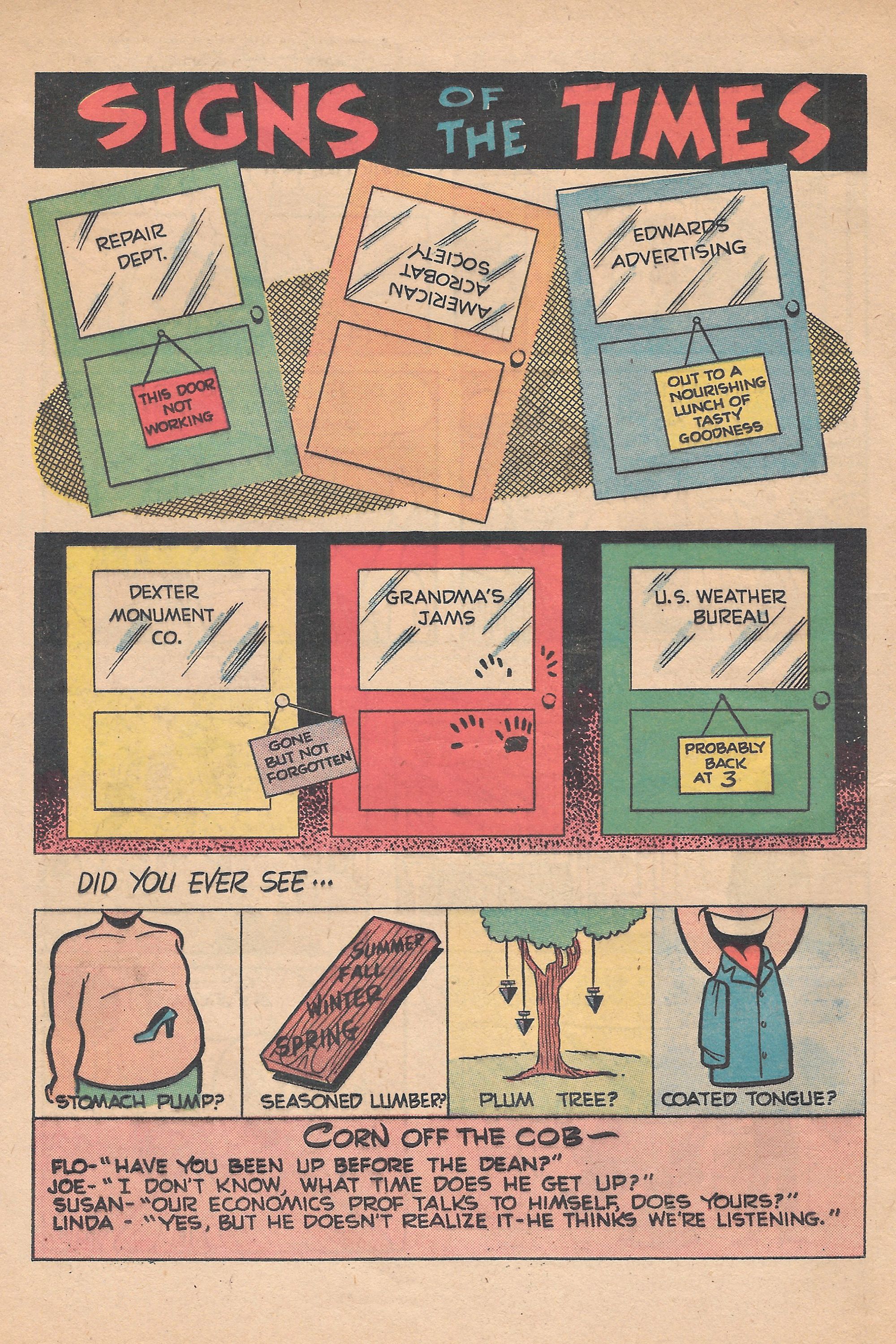 Read online Archie's Joke Book Magazine comic -  Issue #33 - 16