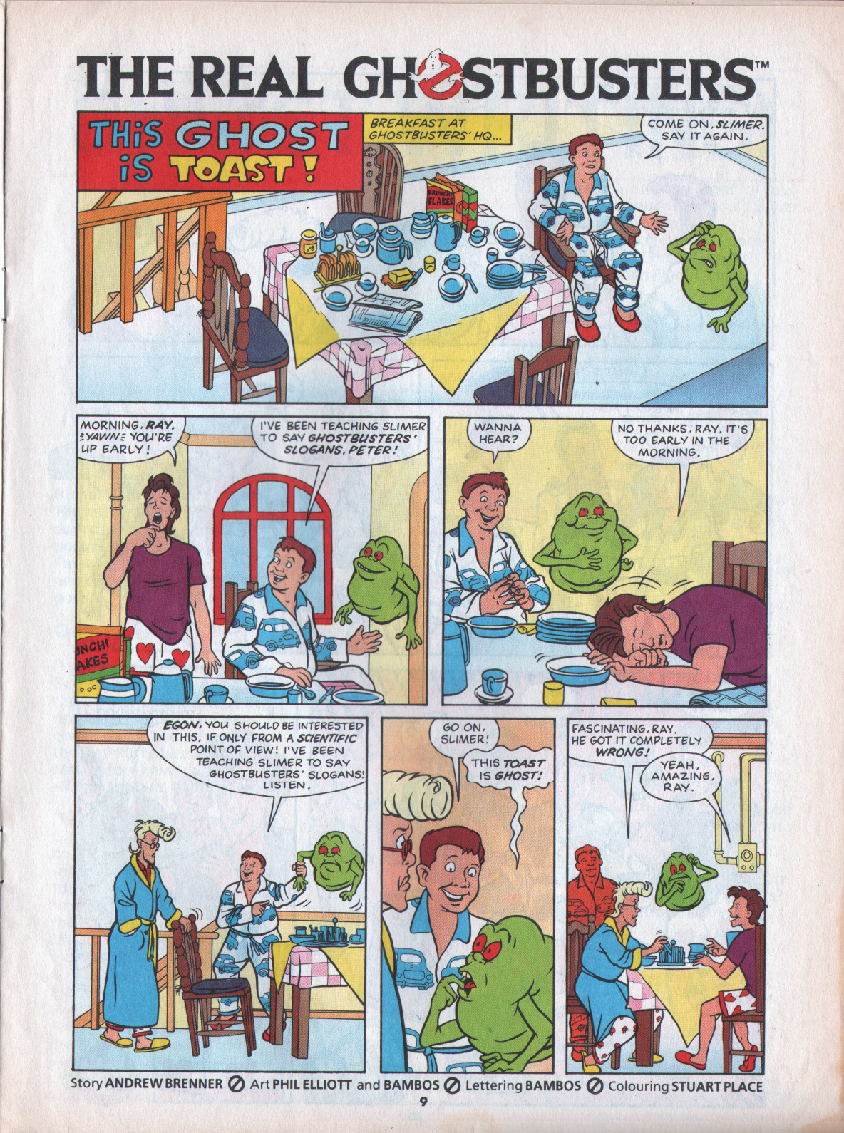 Read online The Real Ghostbusters comic -  Issue #39 - 9