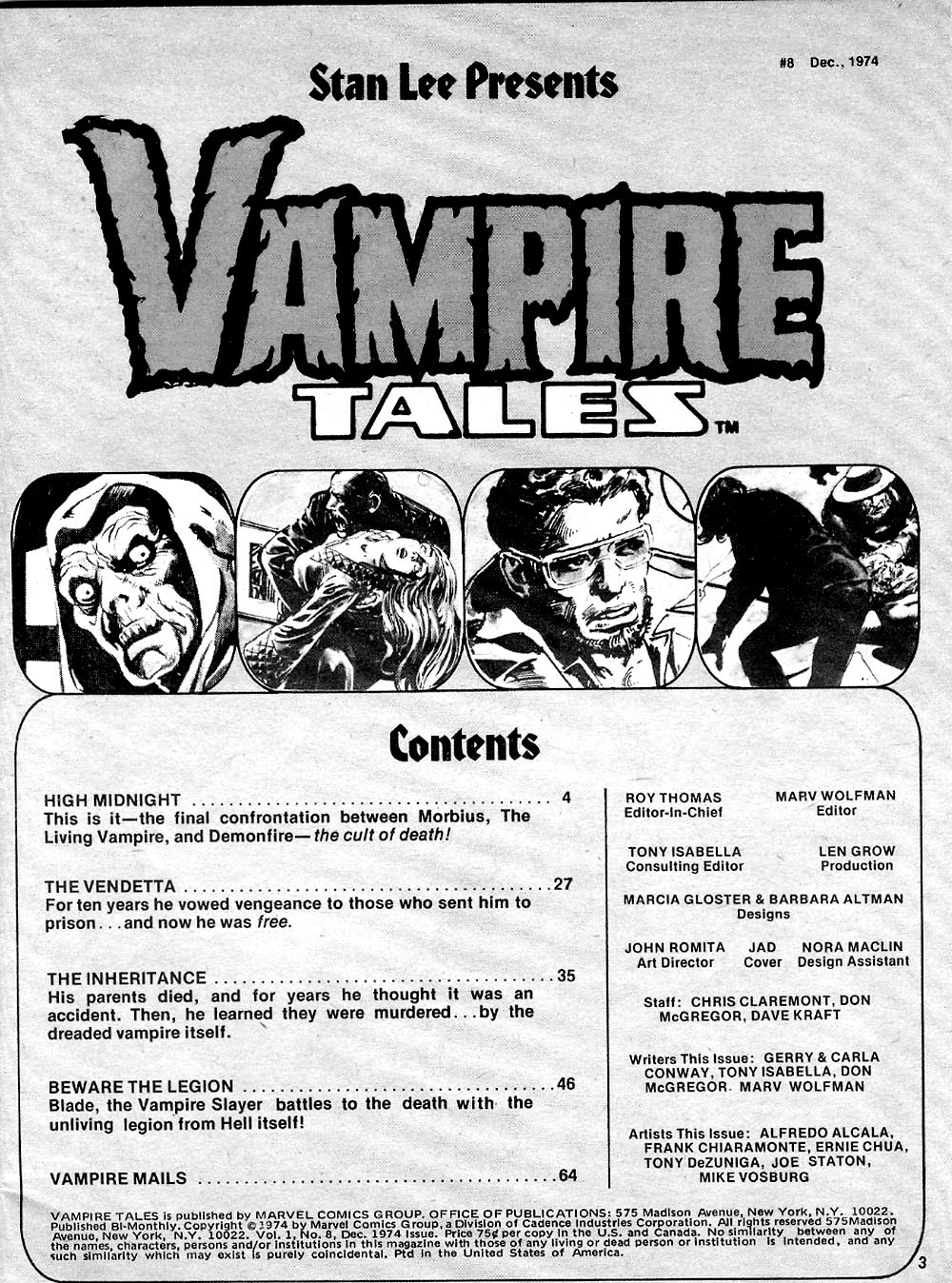 Read online Vampire Tales comic -  Issue #8 - 4