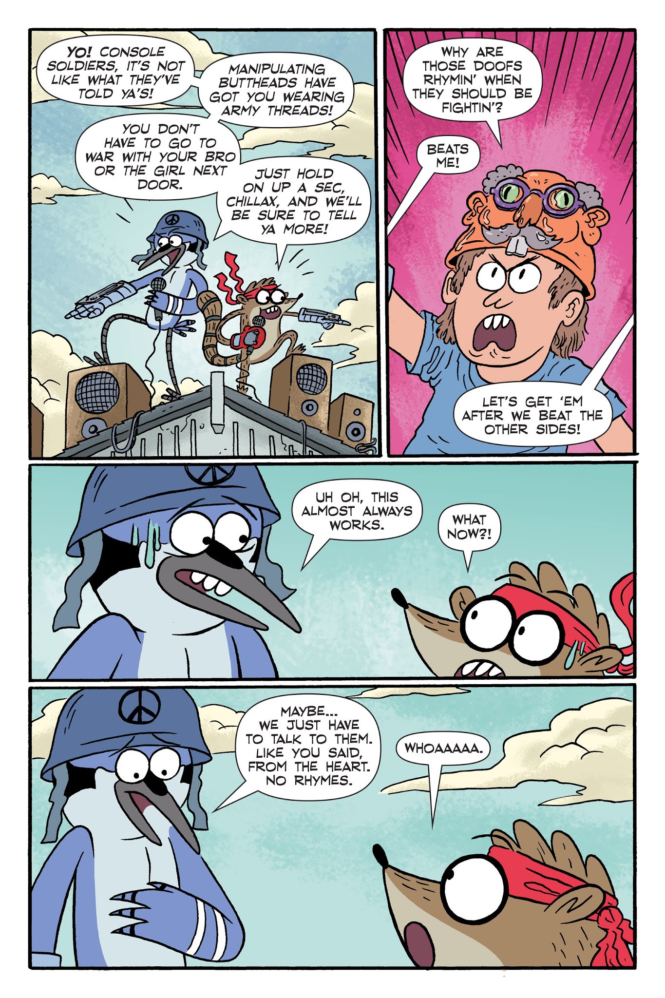 Read online Regular Show: A Clash of Consoles comic -  Issue # TPB (Part 2) - 35
