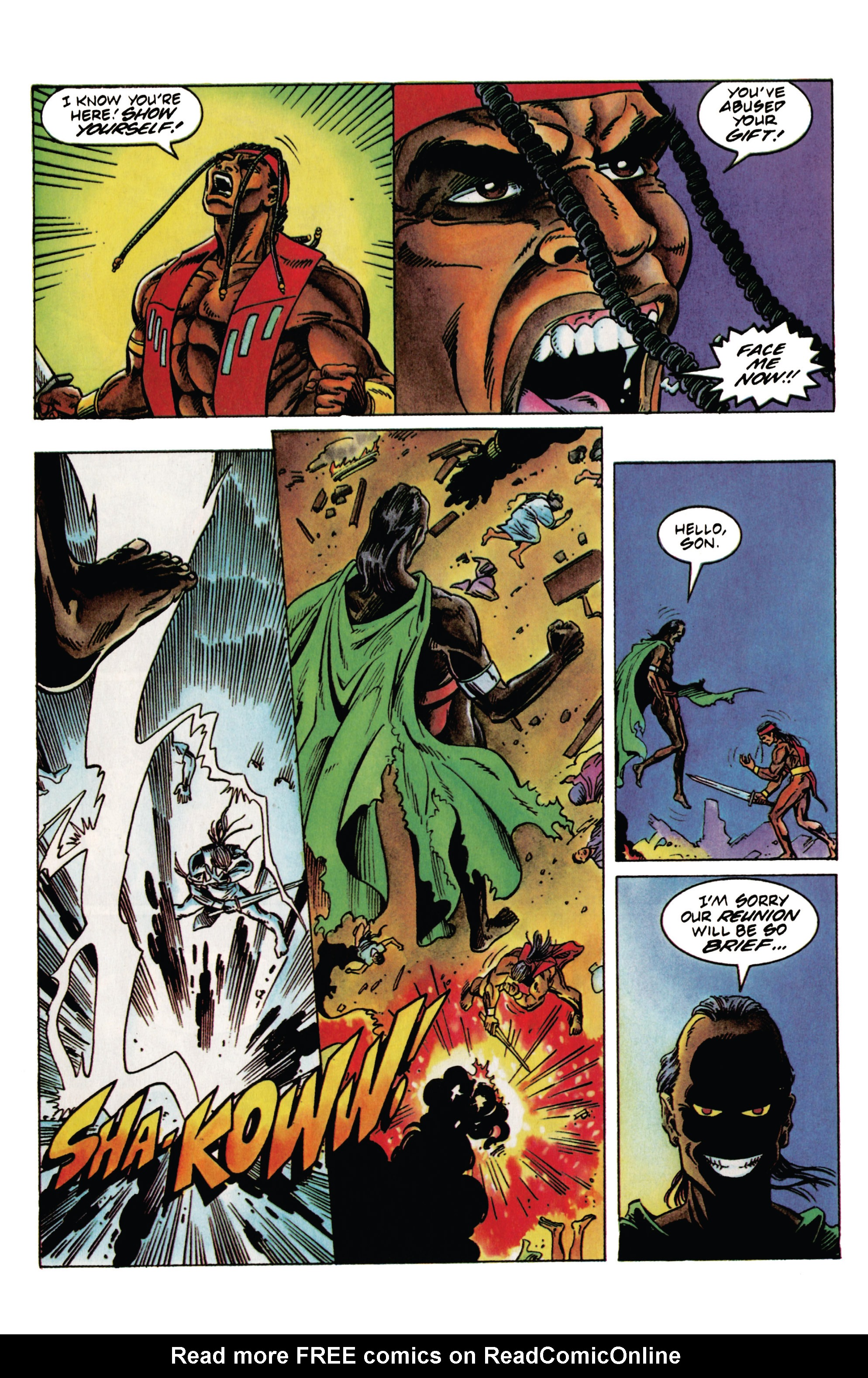 Read online Geomancer comic -  Issue #7 - 5