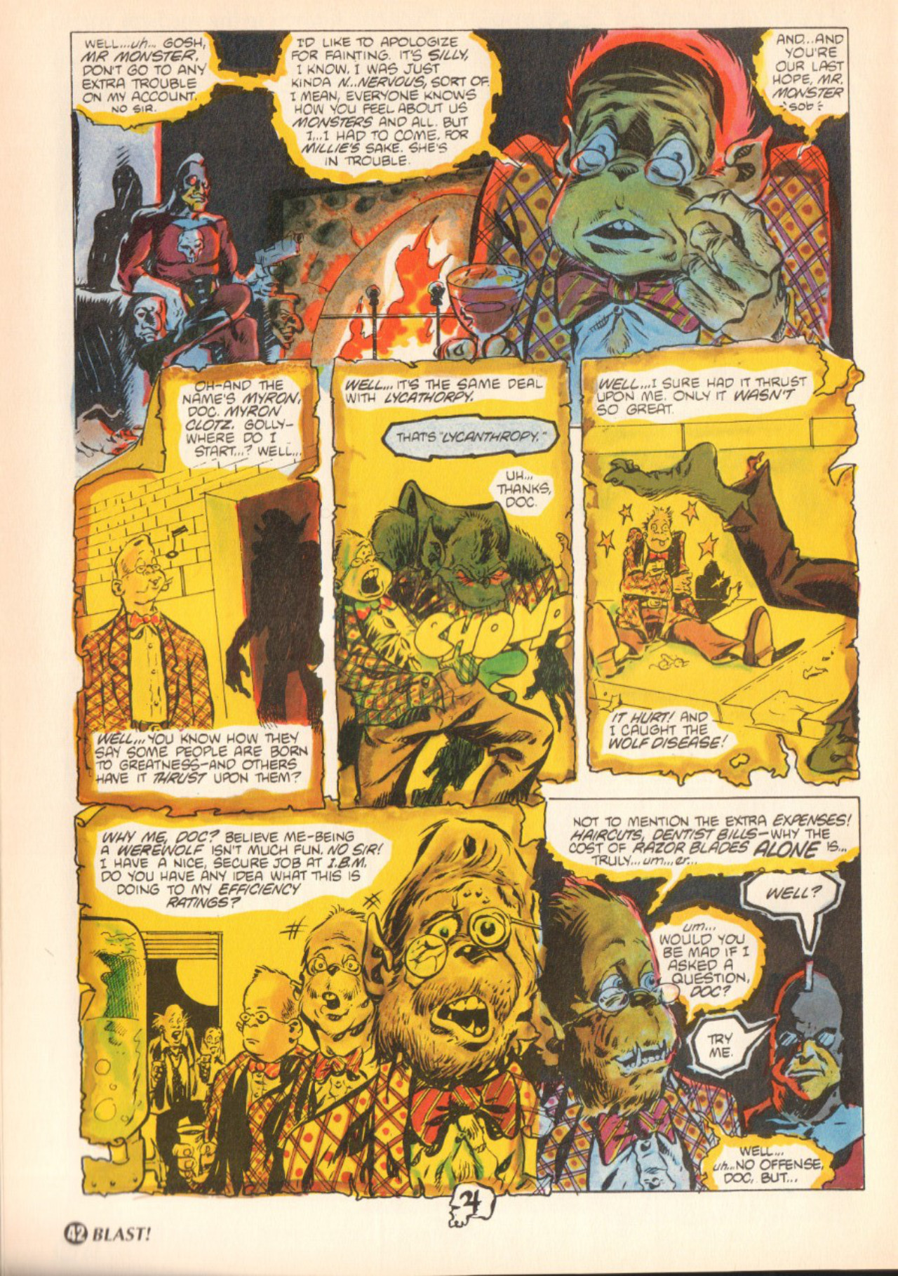 Read online Blast (1991) comic -  Issue #3 - 68