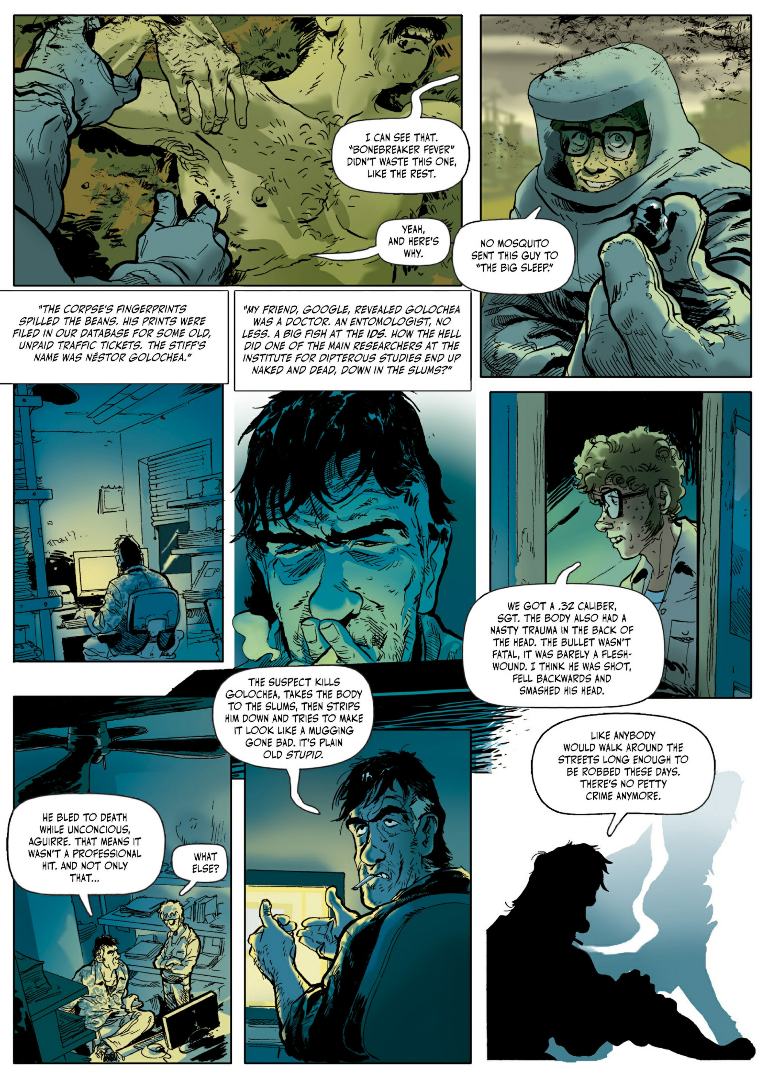 Read online Dengue comic -  Issue #1 - 8