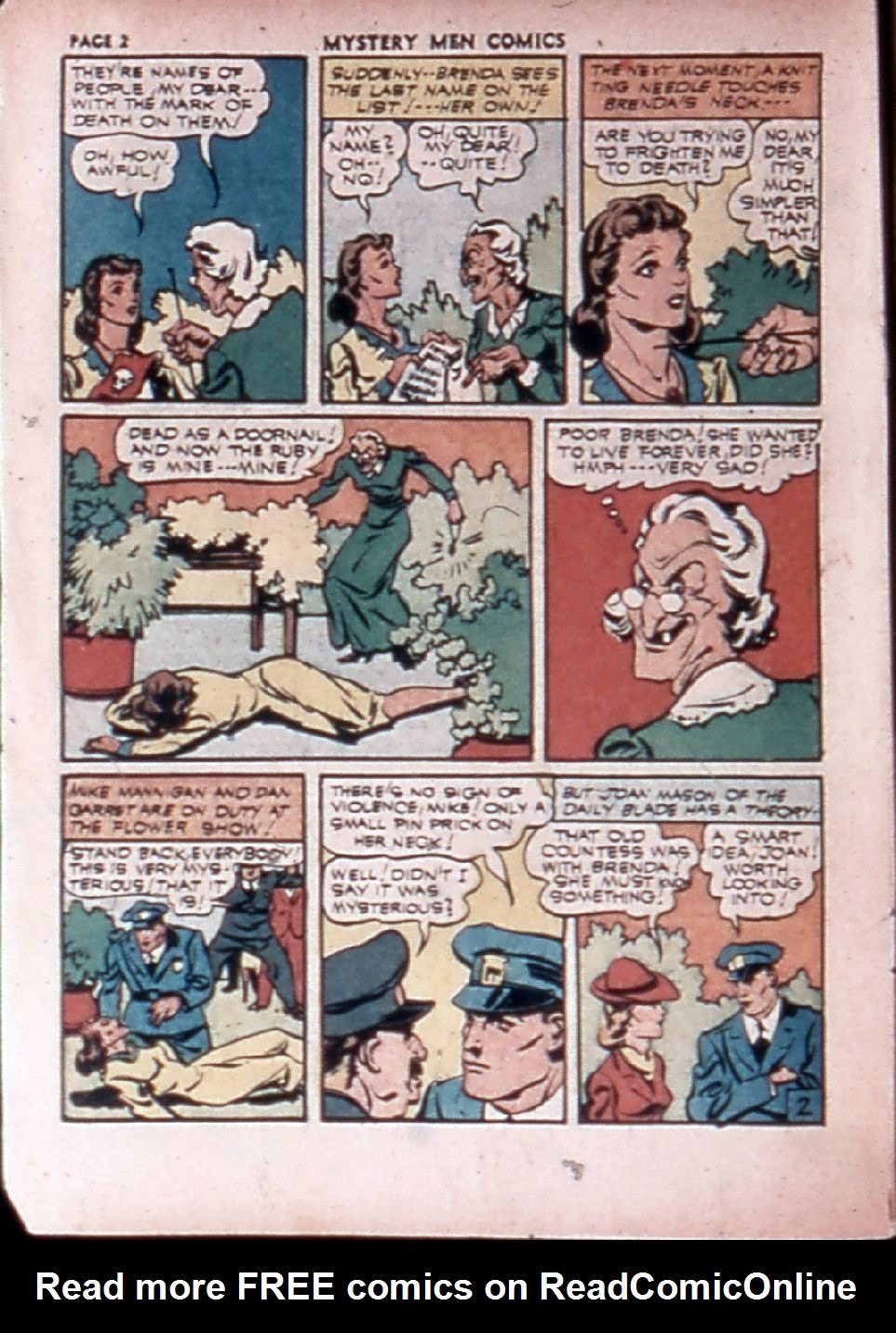 Read online Mystery Men Comics comic -  Issue #28 - 4