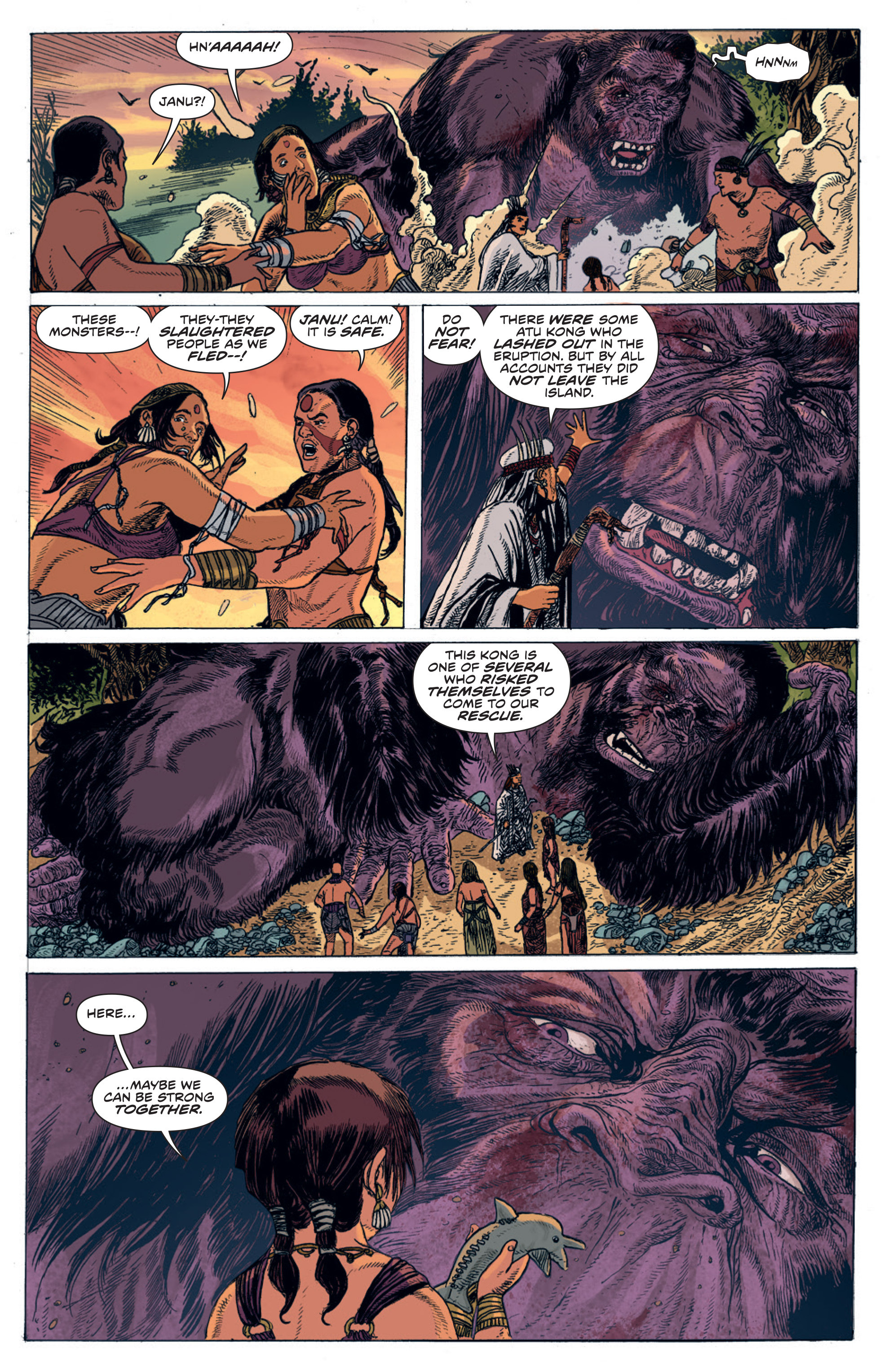 Read online Kong Of Skull Island comic -  Issue #4 - 15