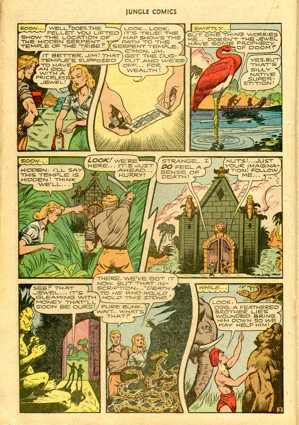 Read online Jungle Comics comic -  Issue #84 - 31