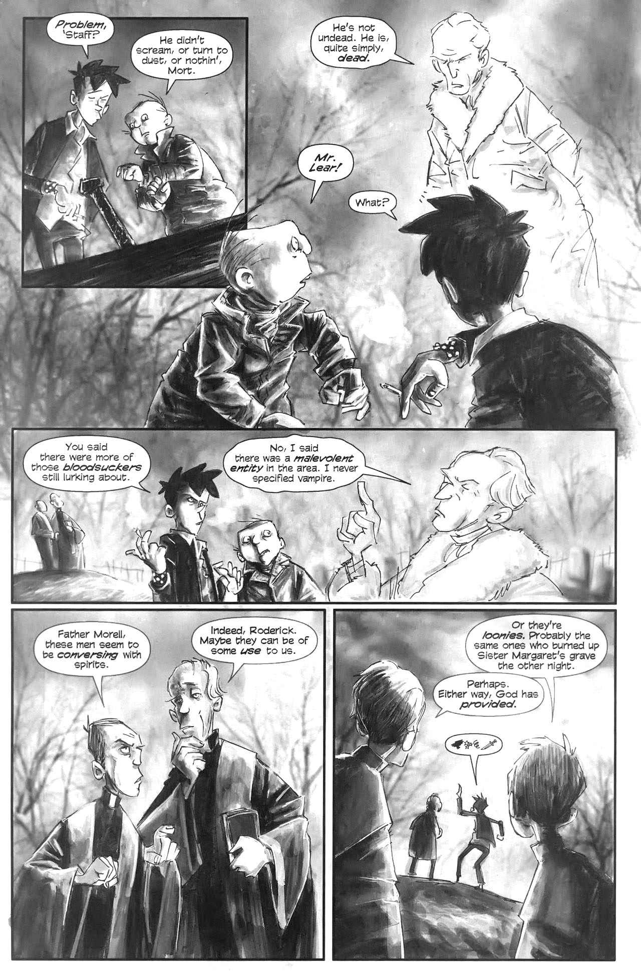 Read online Cemetery Blues comic -  Issue #1 - 16