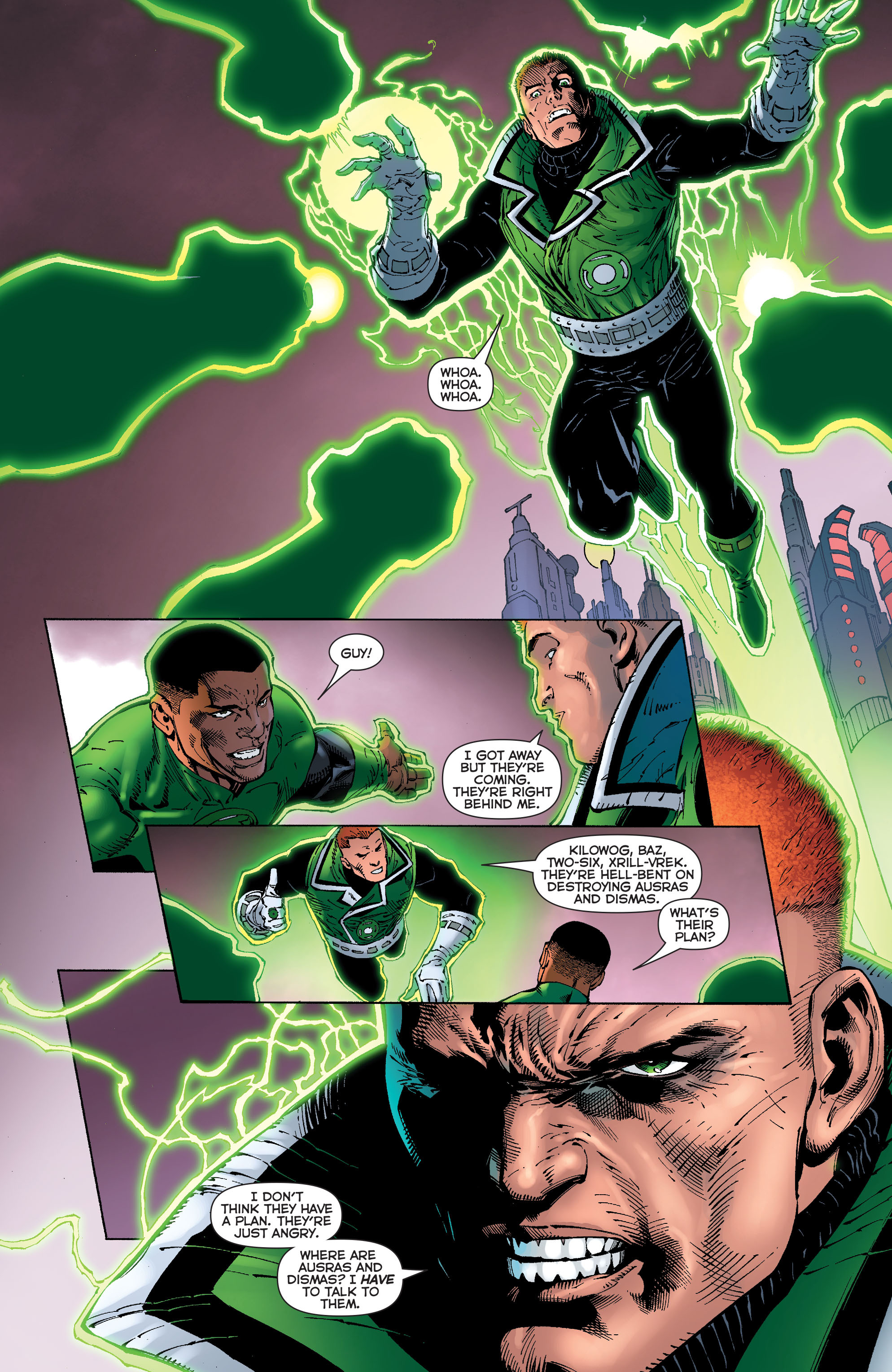 Read online Green Lantern Corps: Edge of Oblivion comic -  Issue #5 - 10