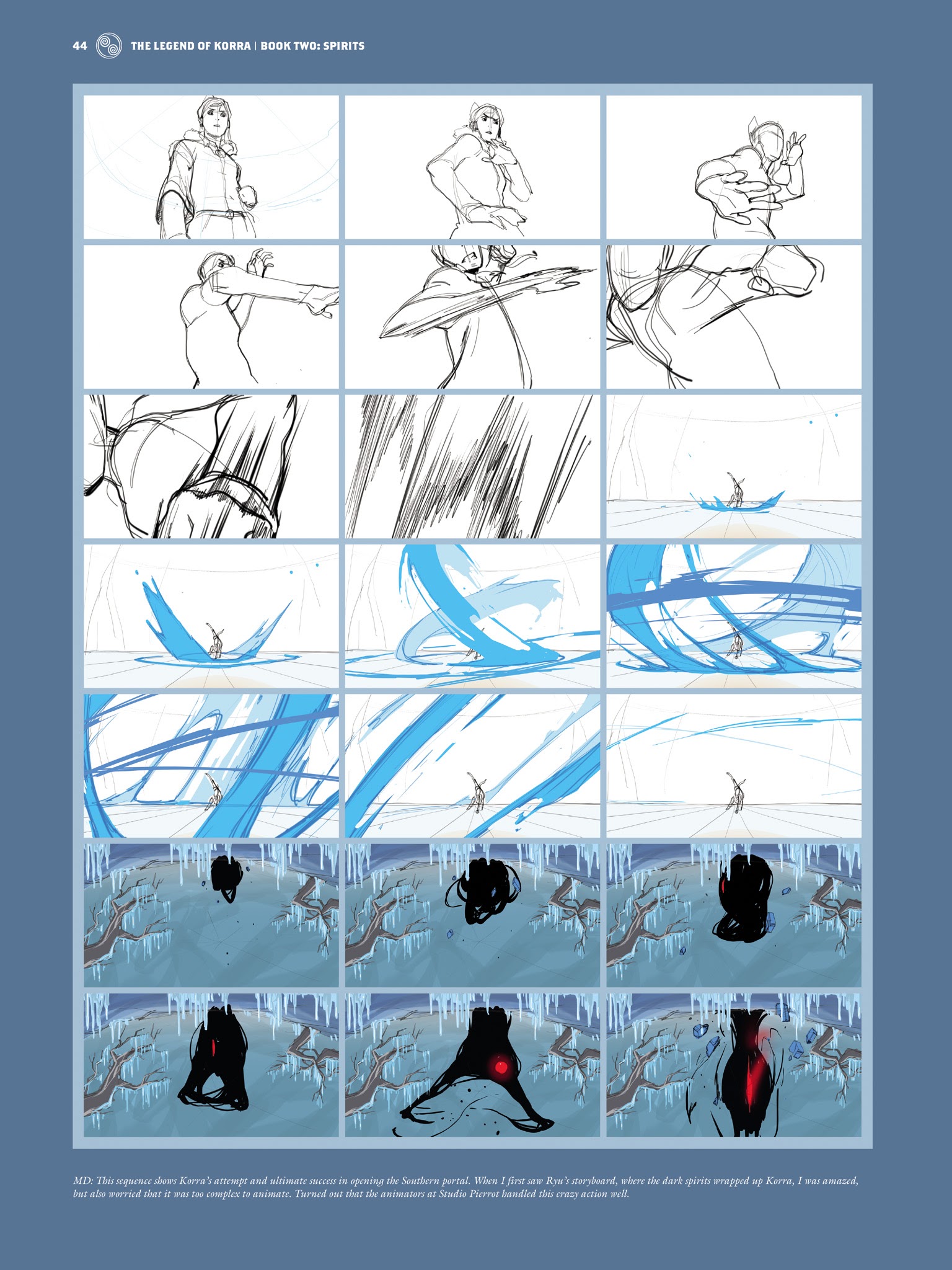 Read online The Legend of Korra: The Art of the Animated Series comic -  Issue # TPB 2 - 42