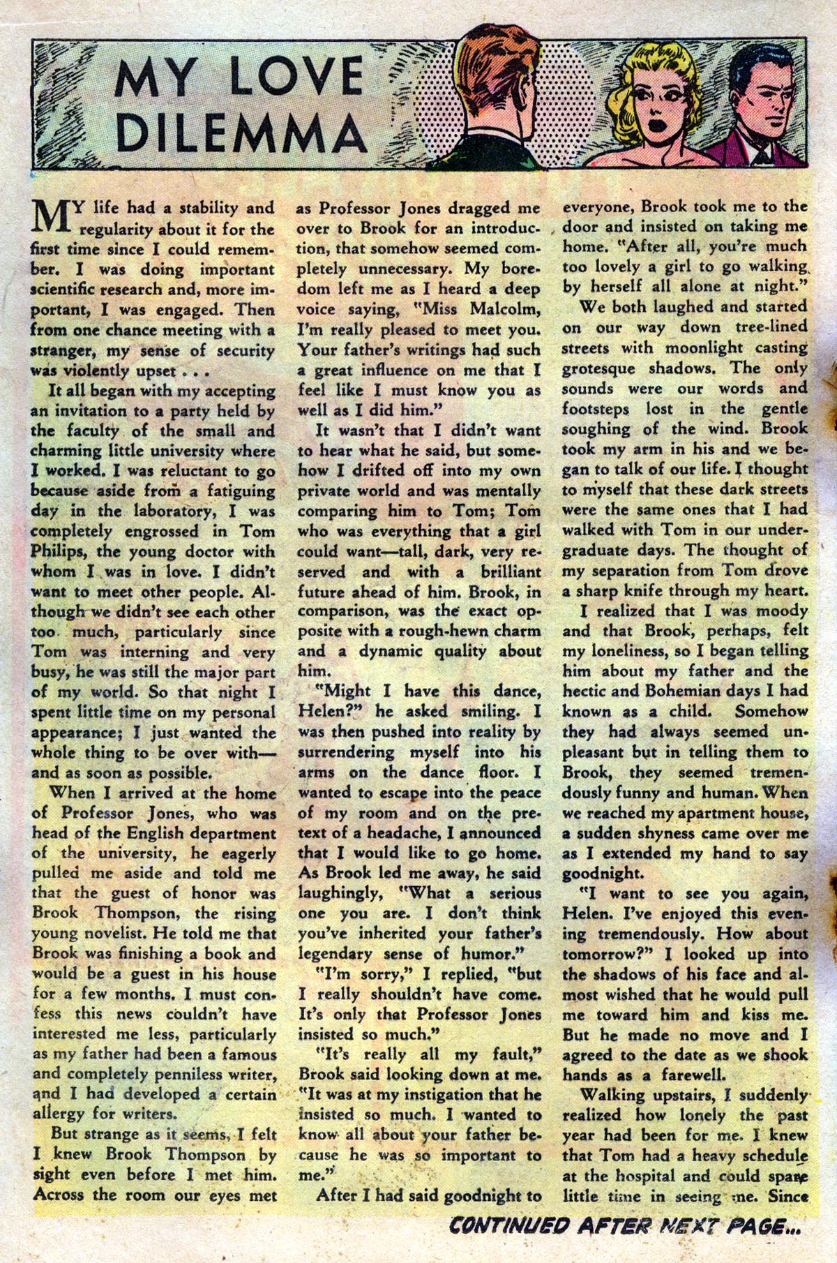 Read online Love Romances comic -  Issue #13 - 20