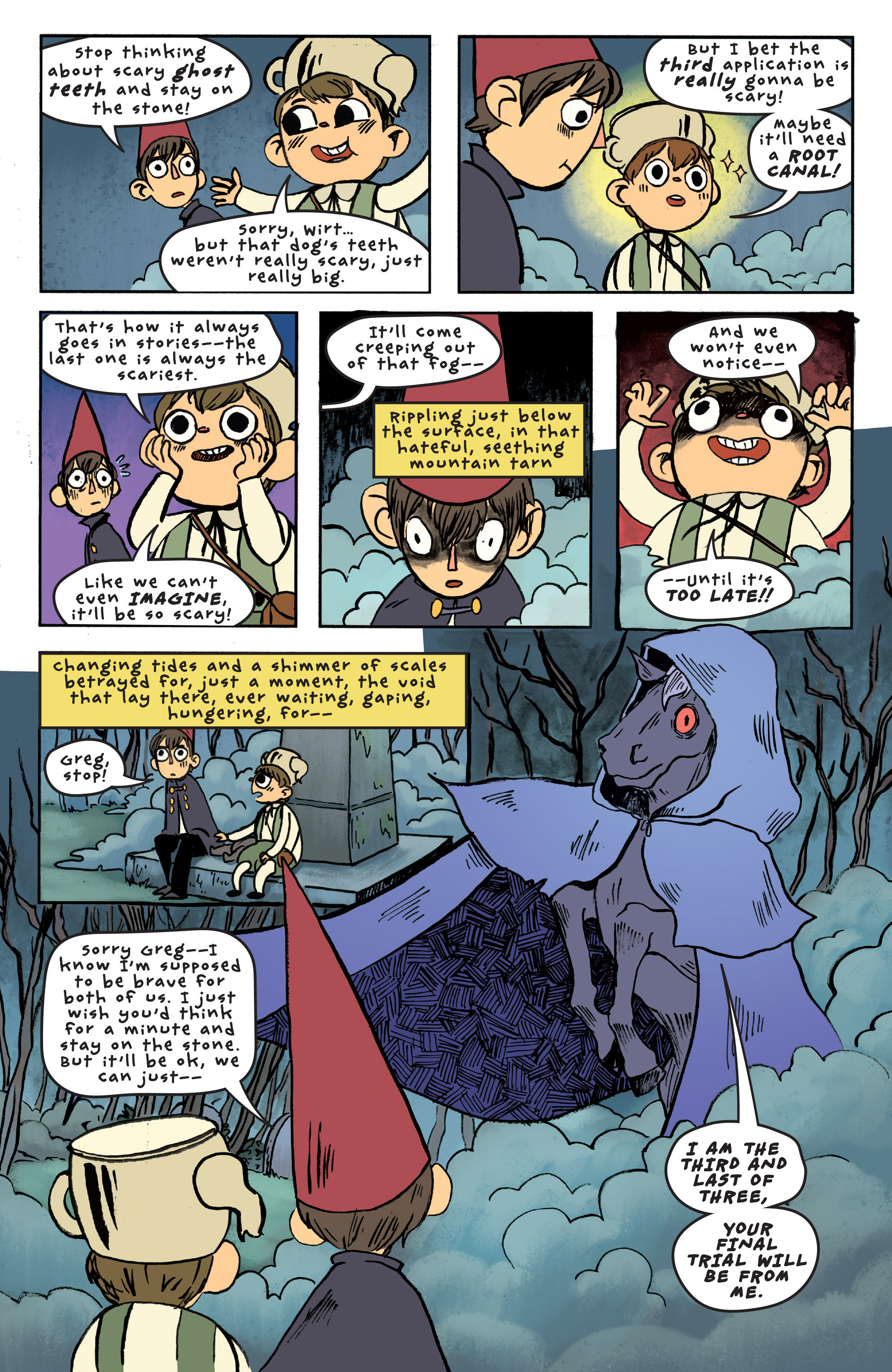 Read online Over the Garden Wall (2016) comic -  Issue #6 - 21