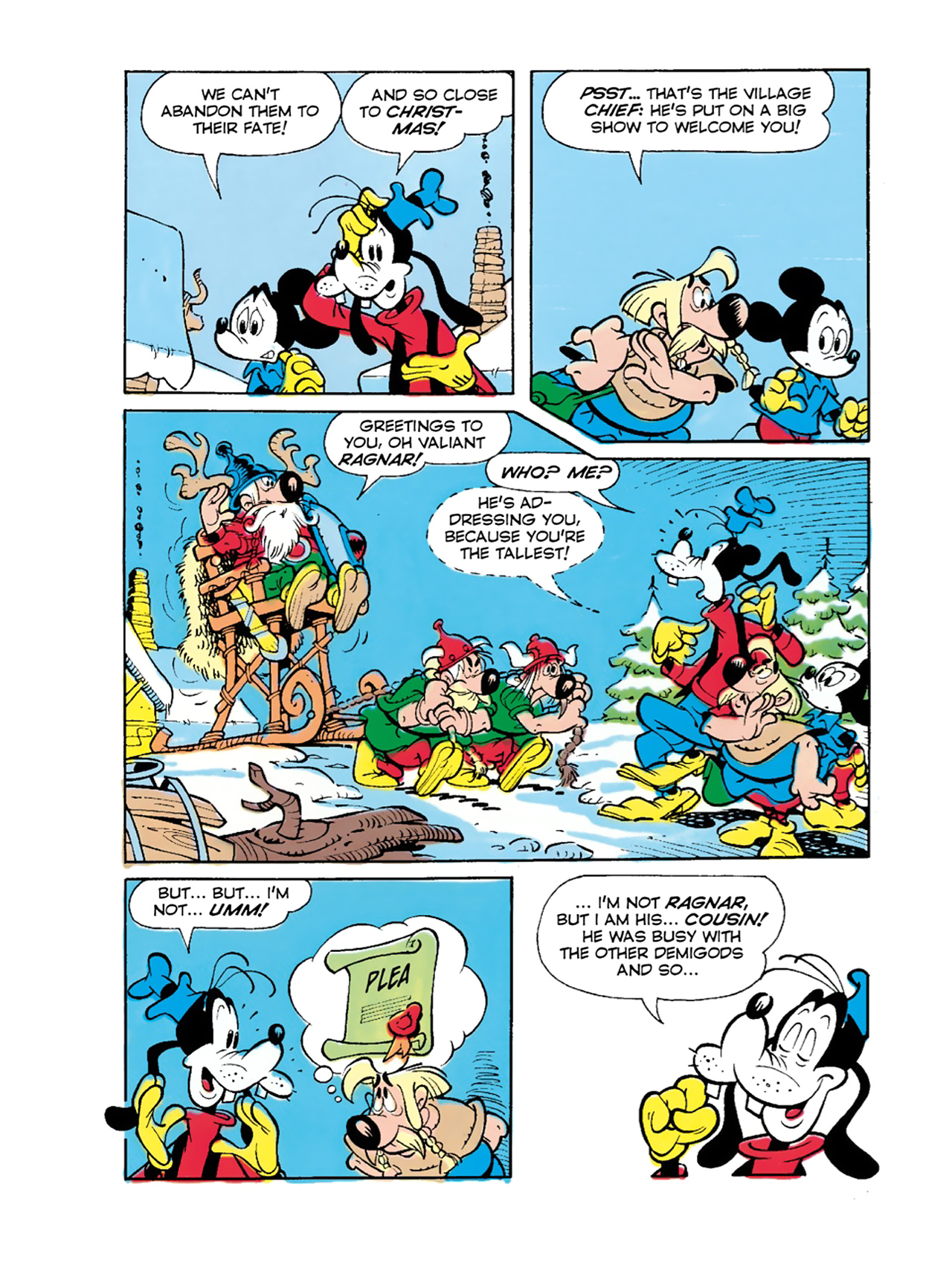 Read online Mickey Mouse in the Sword of Ice comic -  Issue #1 - 18