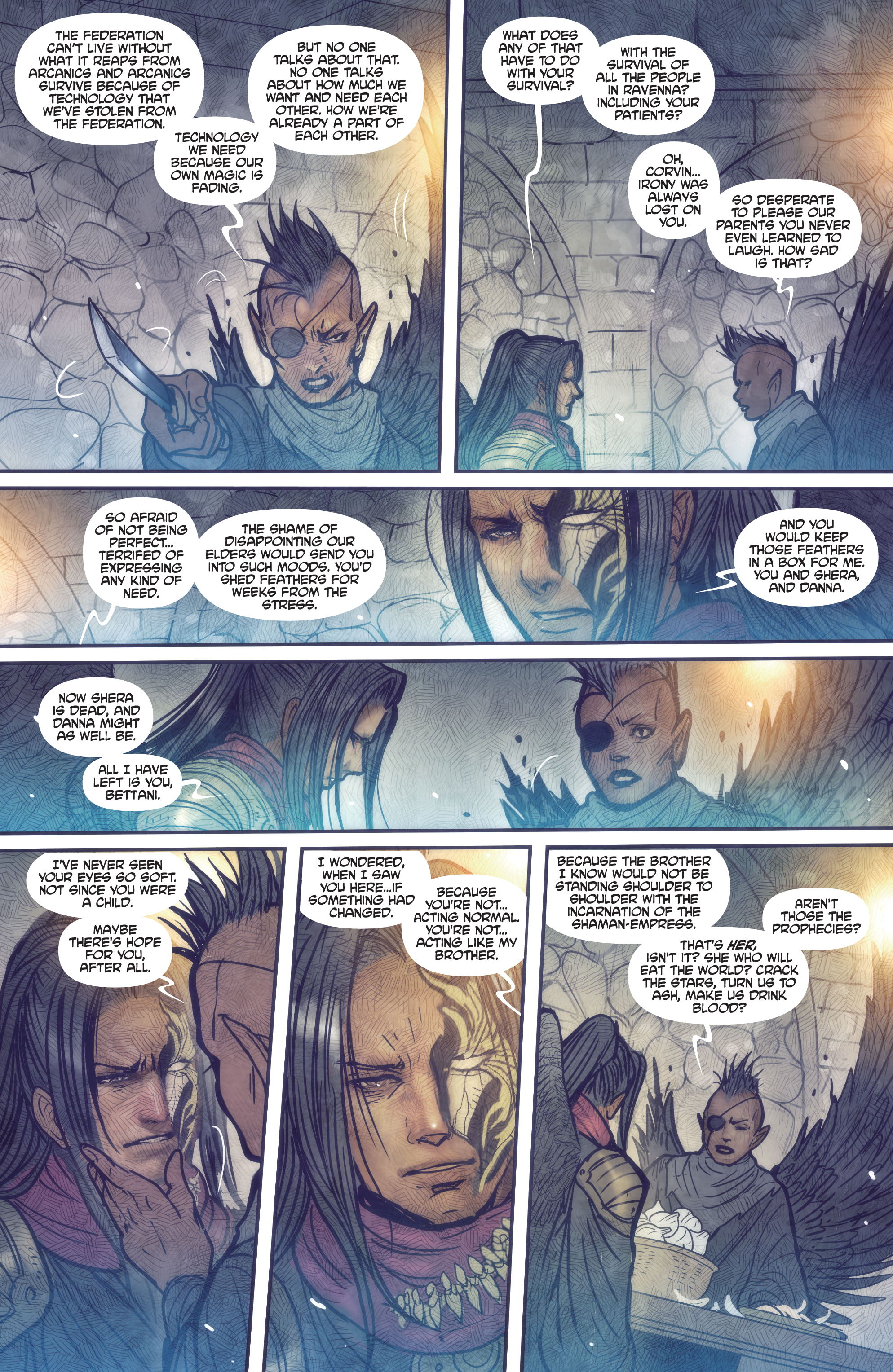 Read online Monstress comic -  Issue #27 - 19