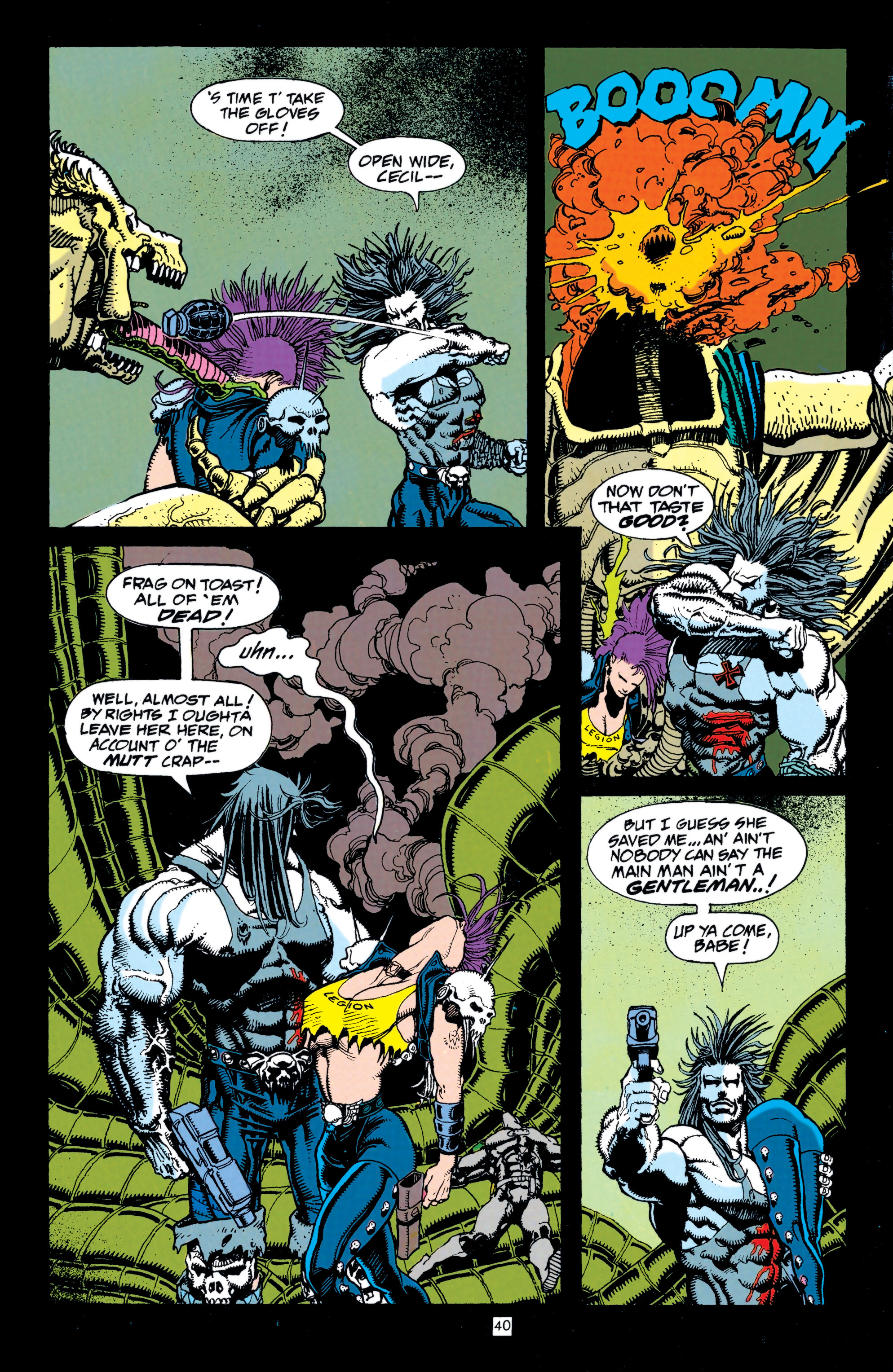 Read online Lobo (1993) comic -  Issue # _Annual 1 - Bloodlines - 41