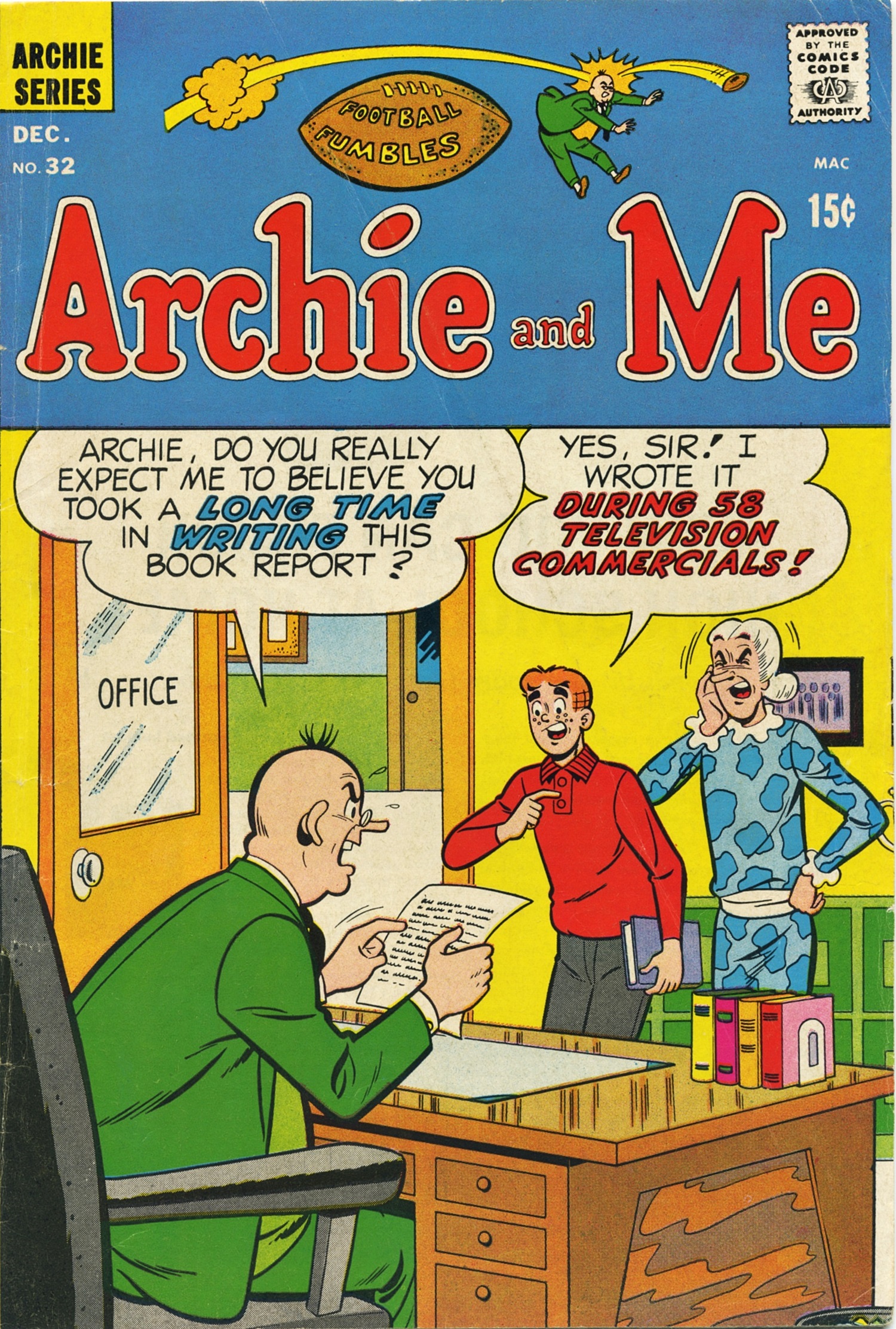 Read online Archie and Me comic -  Issue #32 - 1