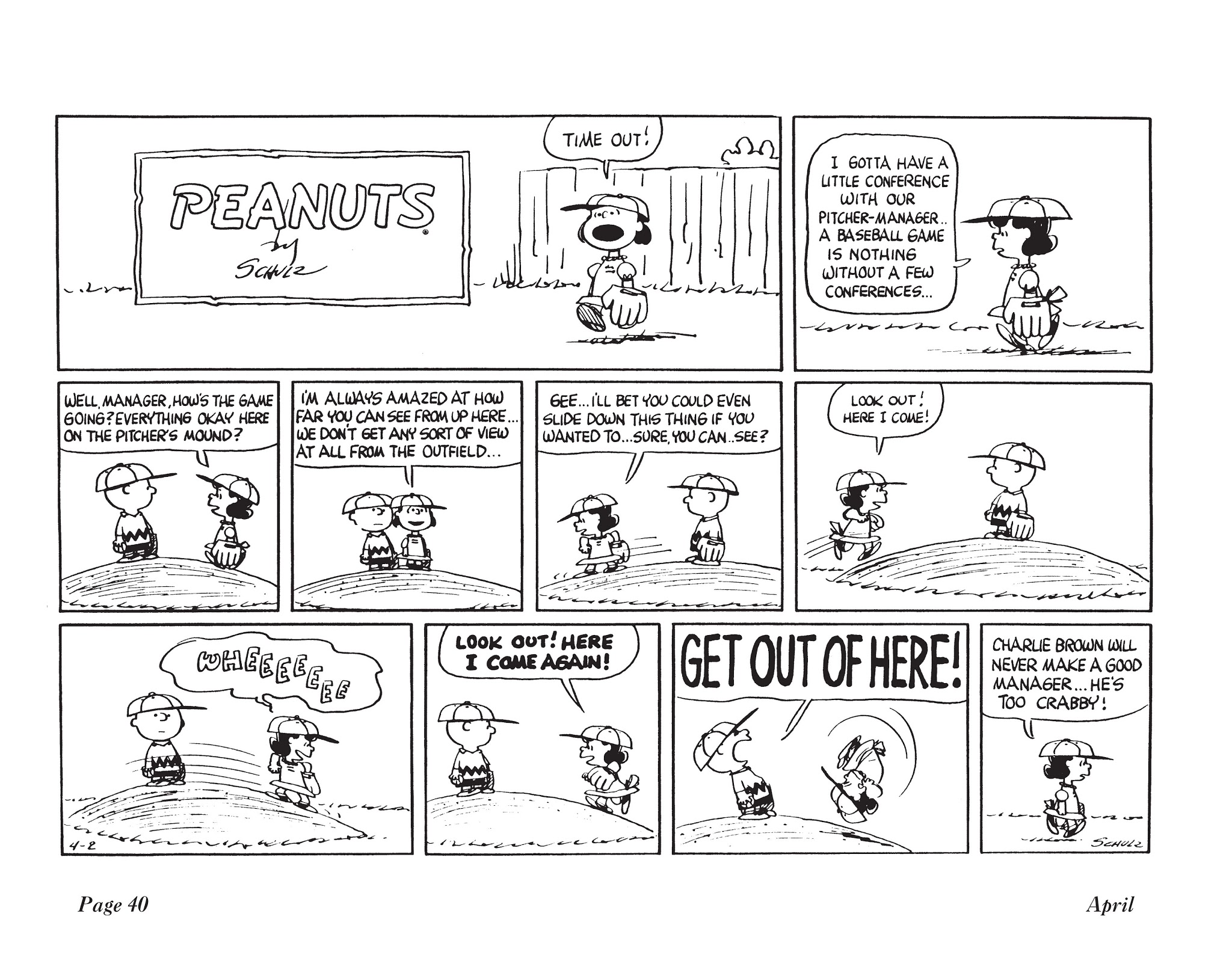 Read online The Complete Peanuts comic -  Issue # TPB 6 - 55