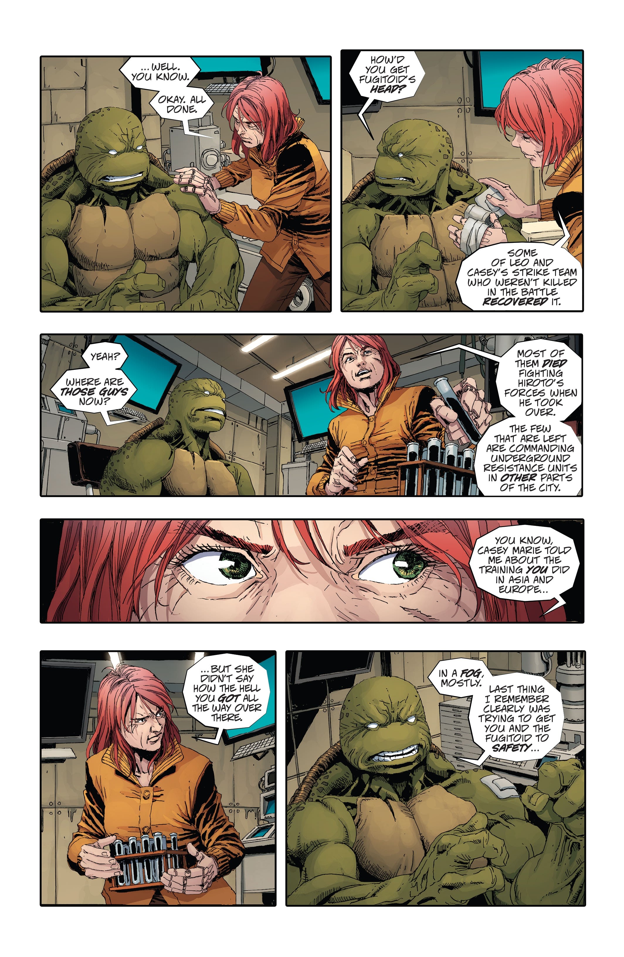 Read online Teenage Mutant Ninja Turtles: The Last Ronin comic -  Issue #3 - 32