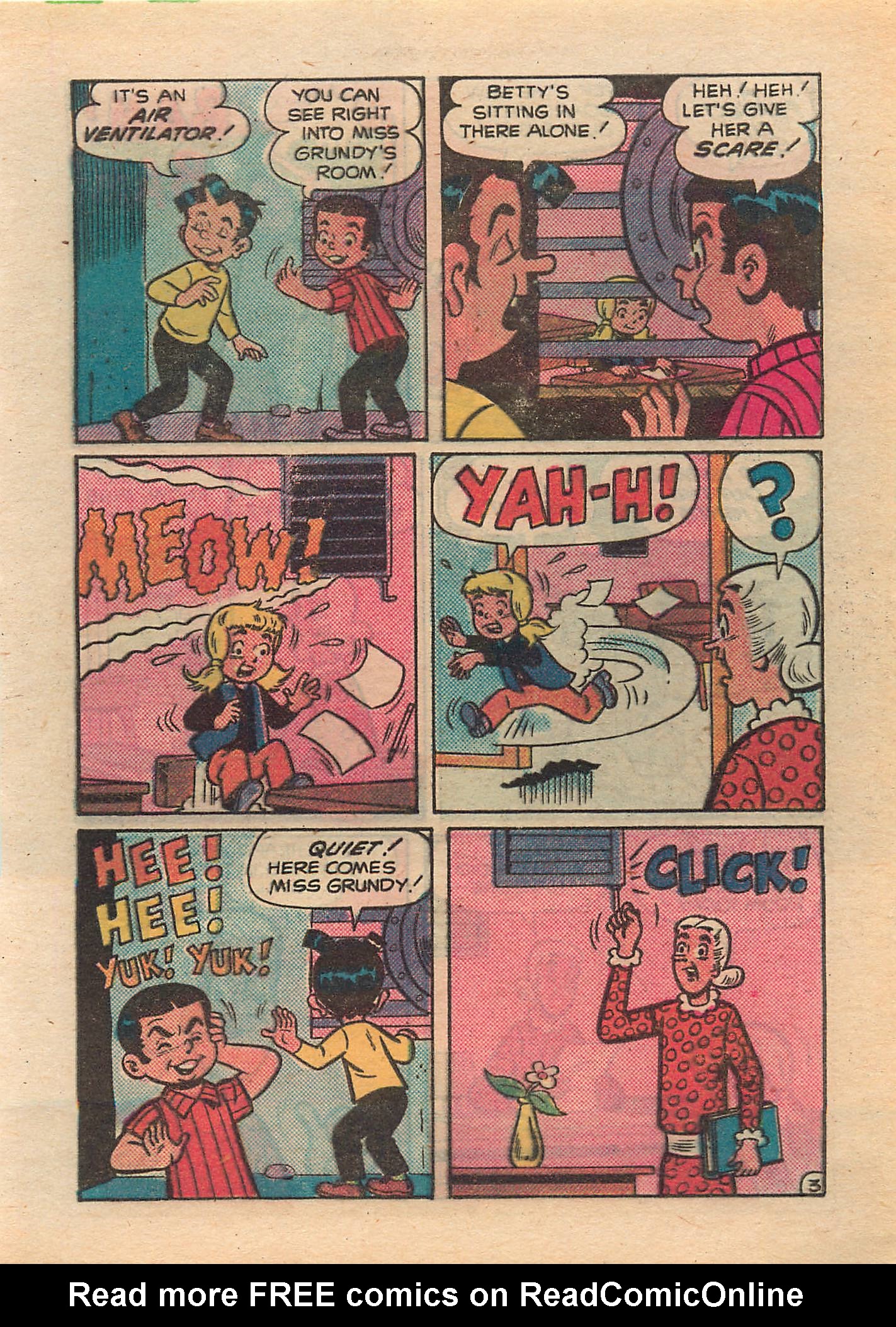 Read online Little Archie Comics Digest Magazine comic -  Issue #7 - 76