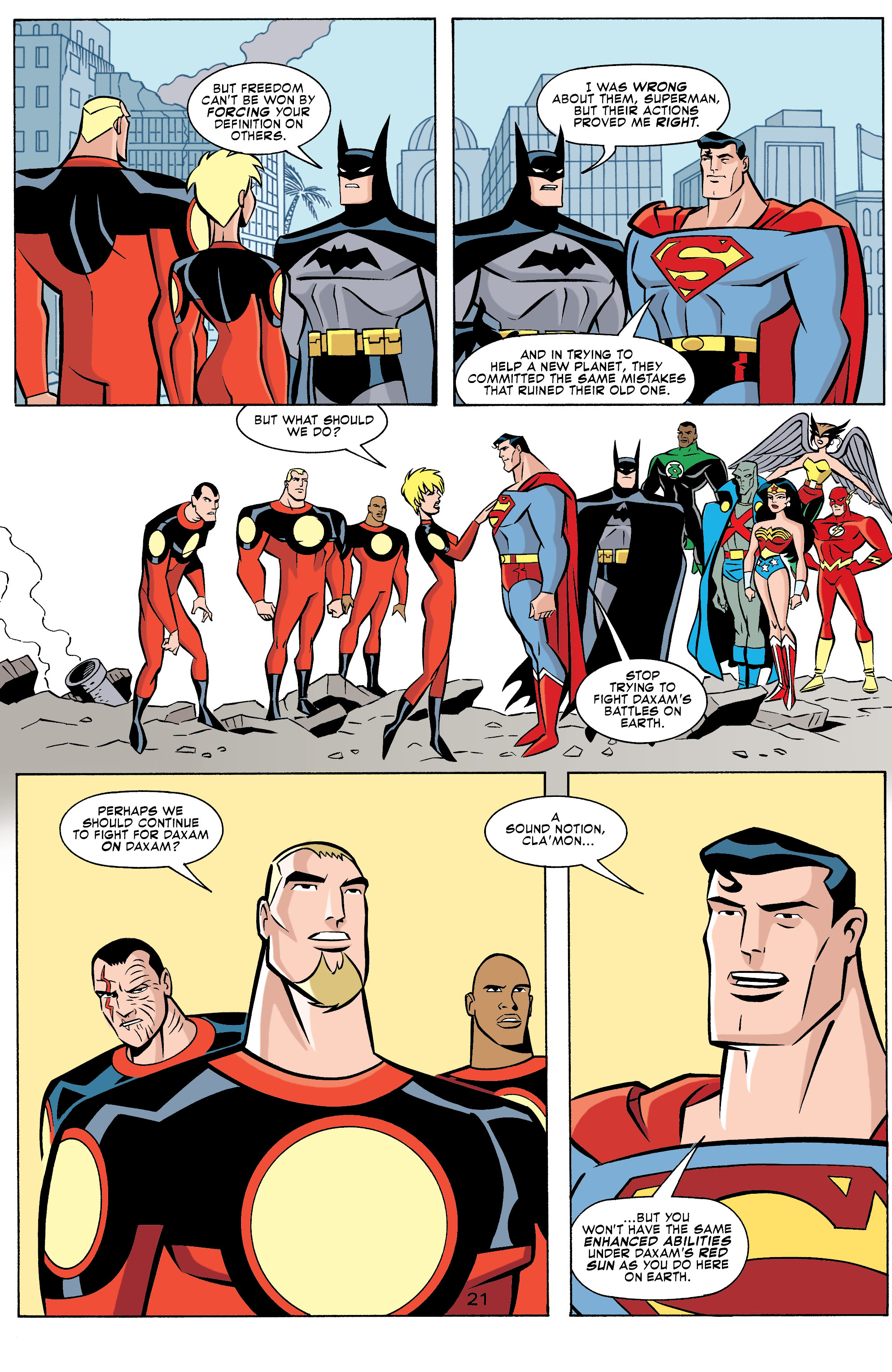 Read online Justice League Adventures comic -  Issue #3 - 22