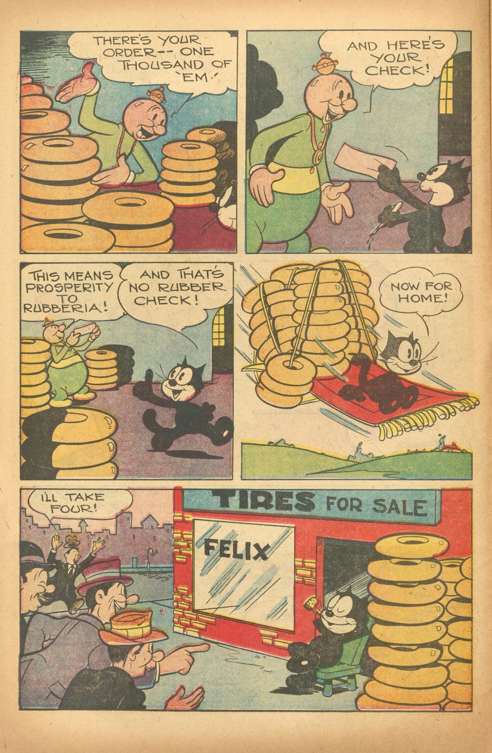 Read online Felix the Cat (1951) comic -  Issue #23 - 16