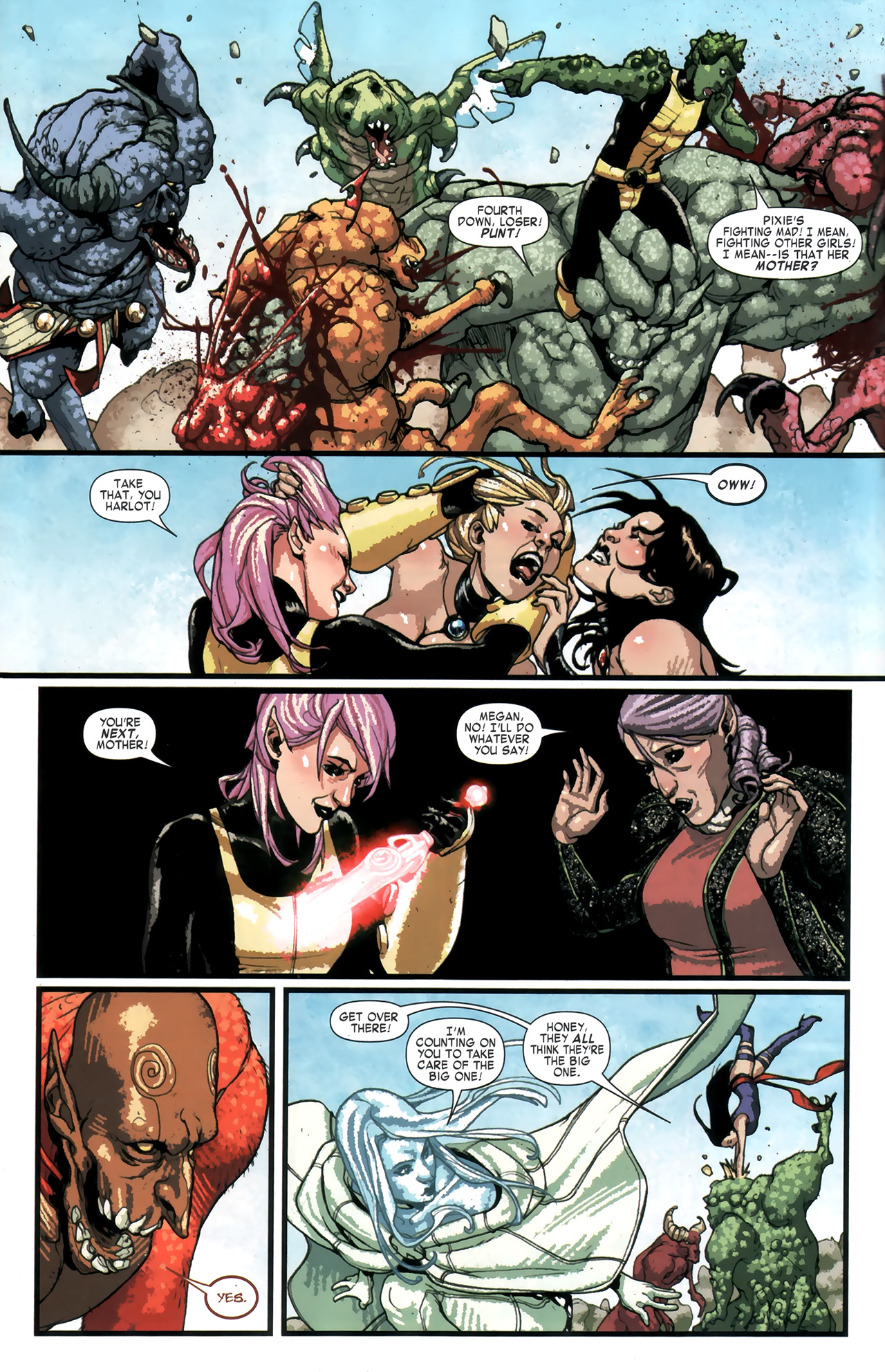 Read online X-Men: Pixie Strikes Back comic -  Issue #4 - 12