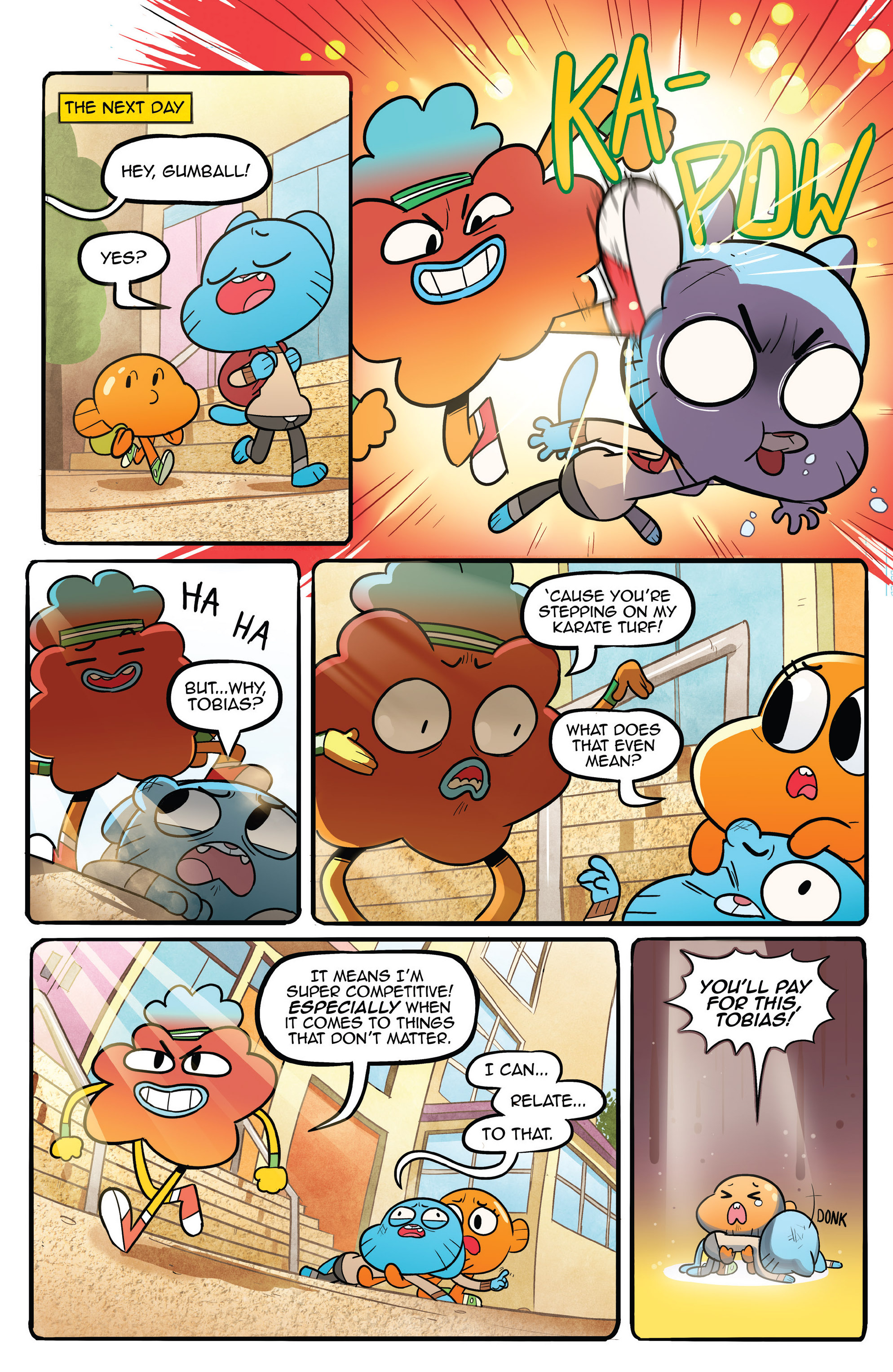 Read online The Amazing World of Gumball comic -  Issue #2 - 14