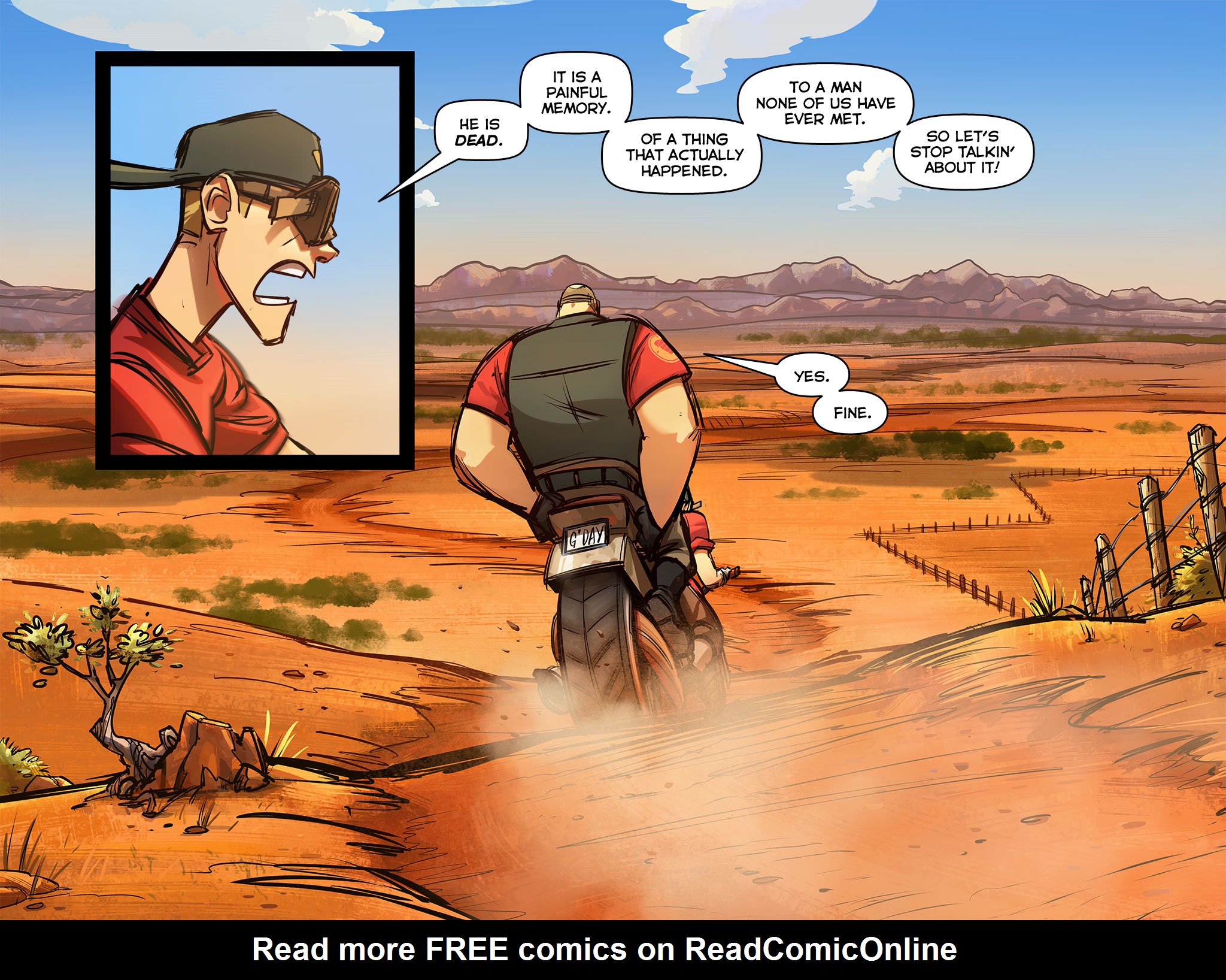Read online Team Fortress 2 comic -  Issue #4 - 21