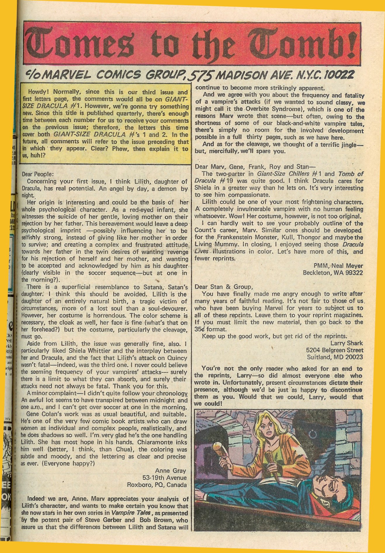 Read online Giant-Size Dracula comic -  Issue #3 - 28
