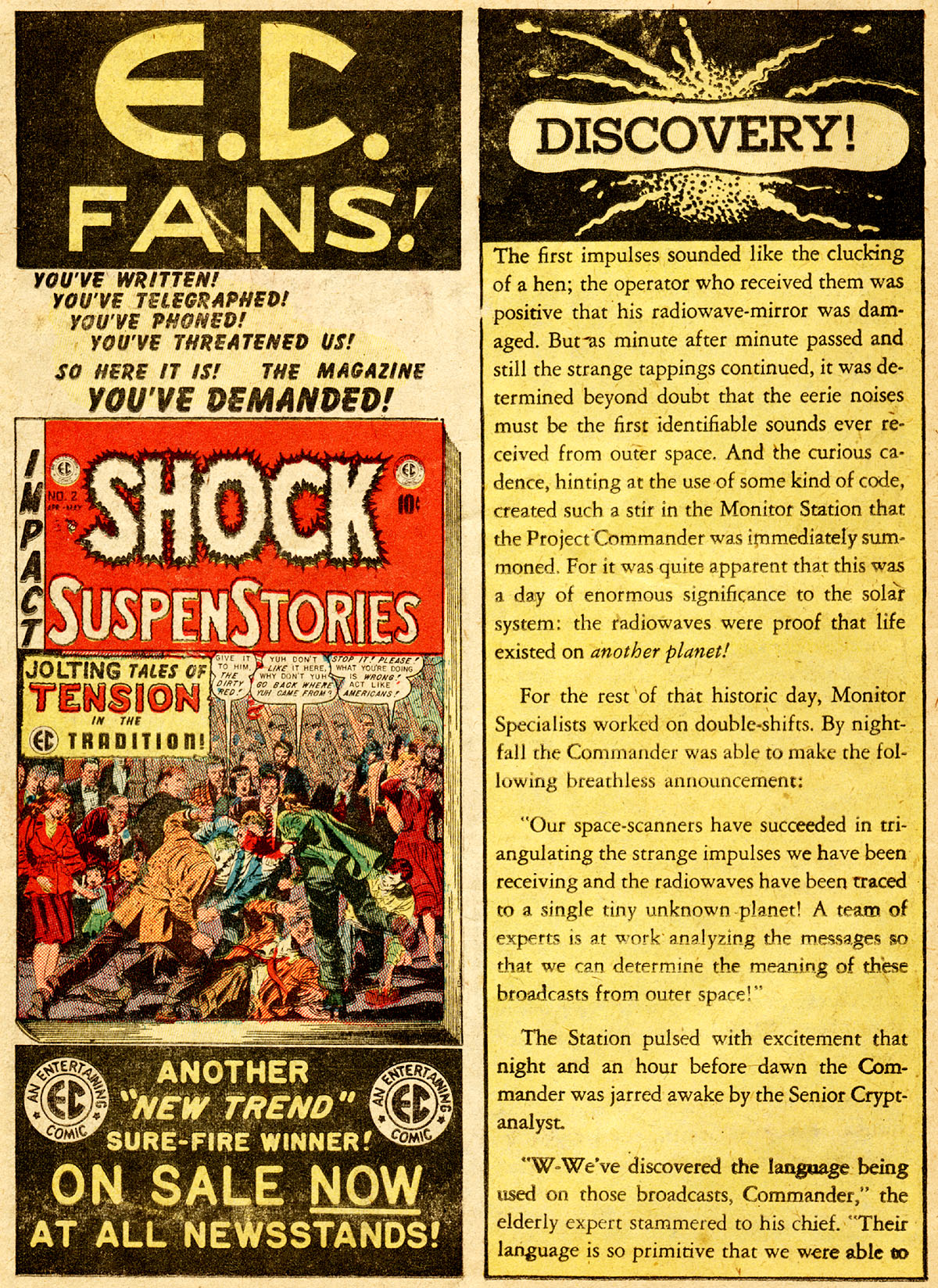 Read online Weird Fantasy (1951) comic -  Issue #13 - 18