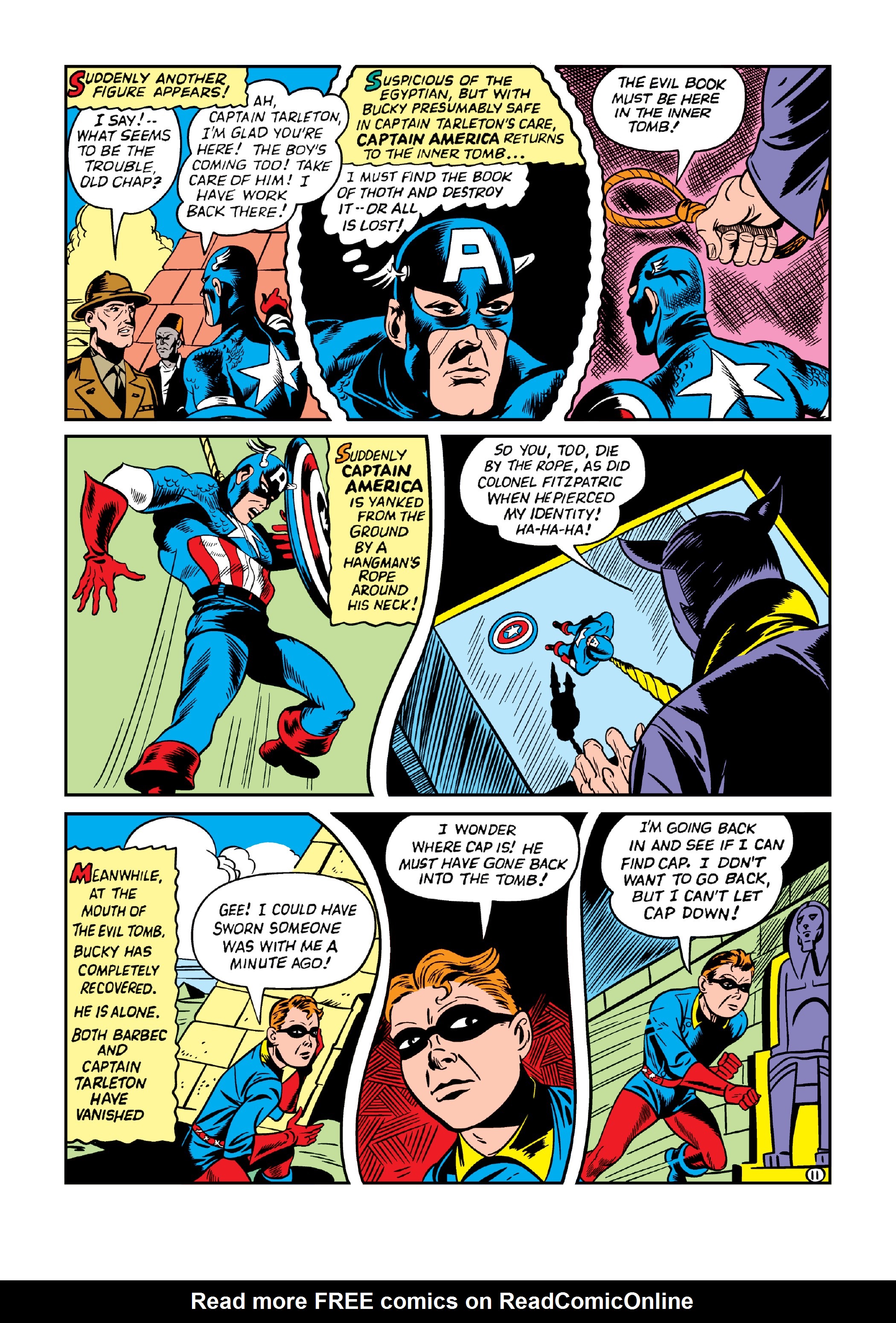 Read online Marvel Masterworks: Golden Age Captain America comic -  Issue # TPB 5 (Part 3) - 21