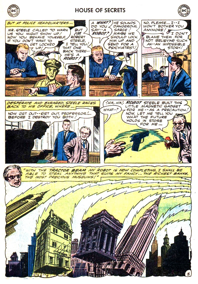 Read online House of Secrets (1956) comic -  Issue #36 - 29