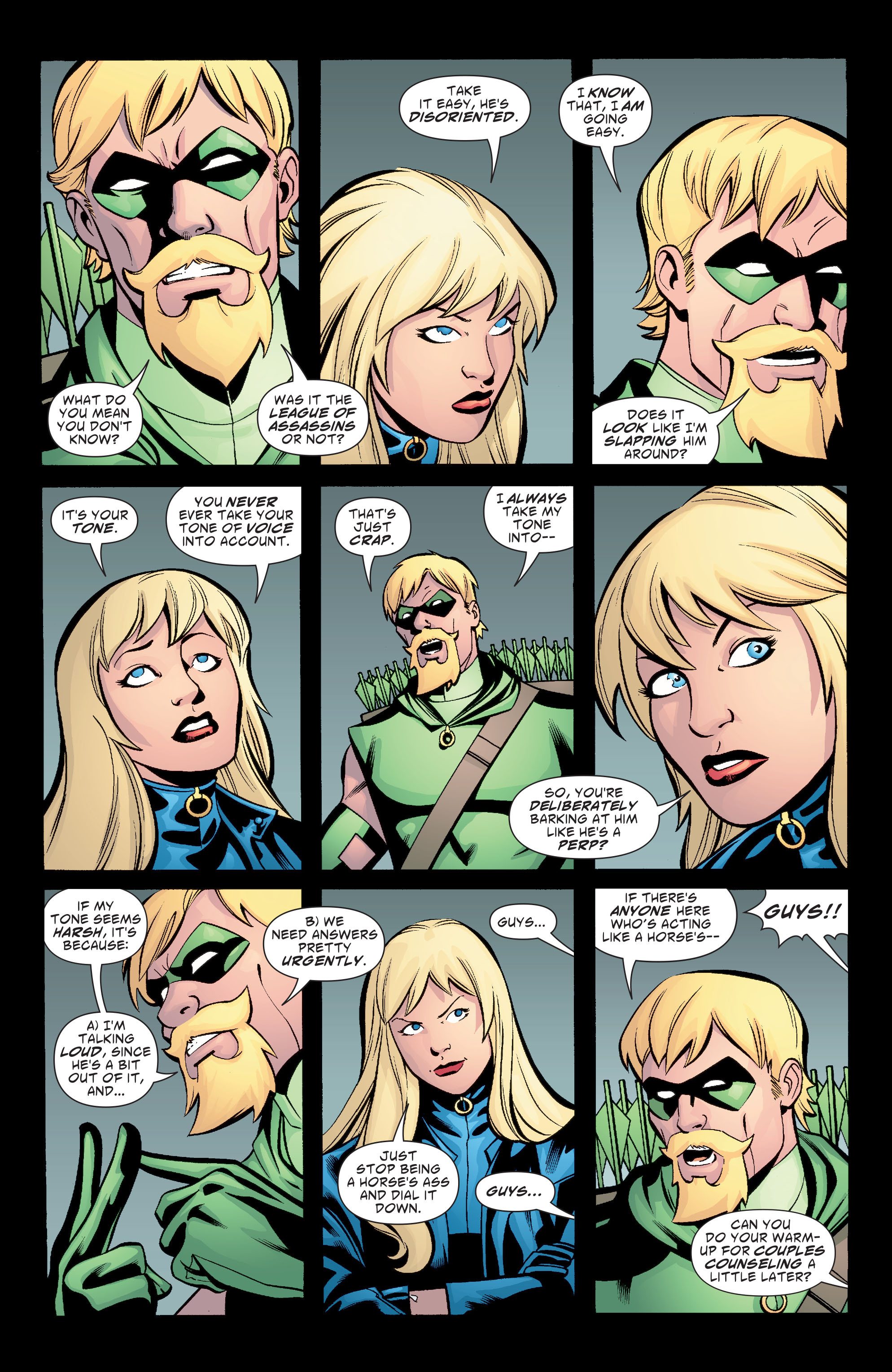 Read online Green Arrow/Black Canary comic -  Issue #9 - 2