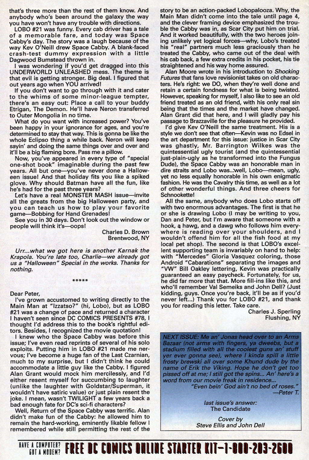 Read online Lobo (1993) comic -  Issue #25 - 25