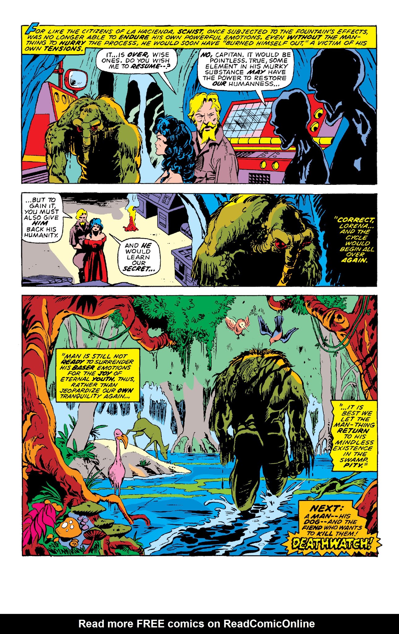 Read online Man-Thing by Steve Gerber: The Complete Collection comic -  Issue # TPB 1 (Part 5) - 20