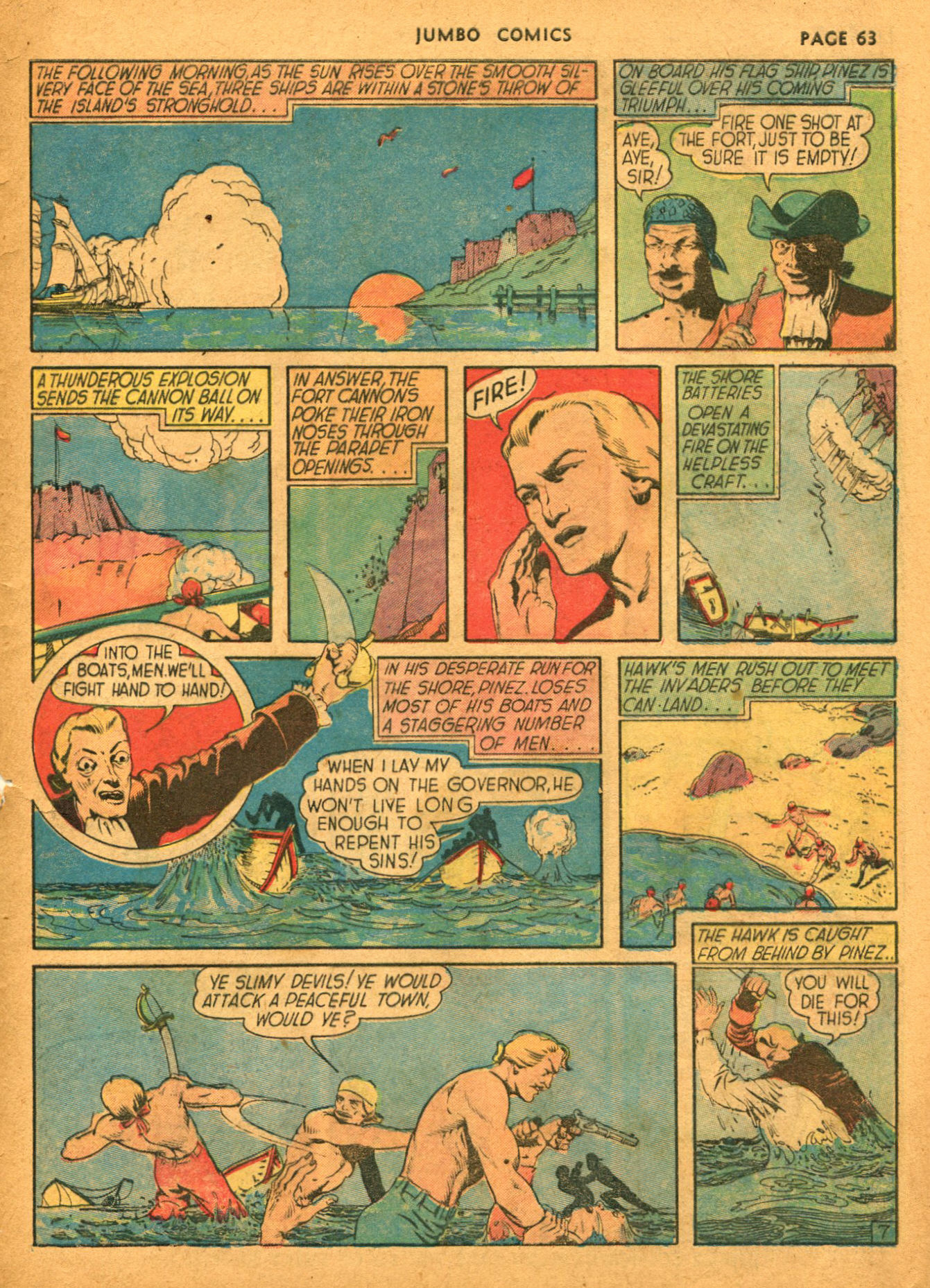 Read online Jumbo Comics comic -  Issue #18 - 65