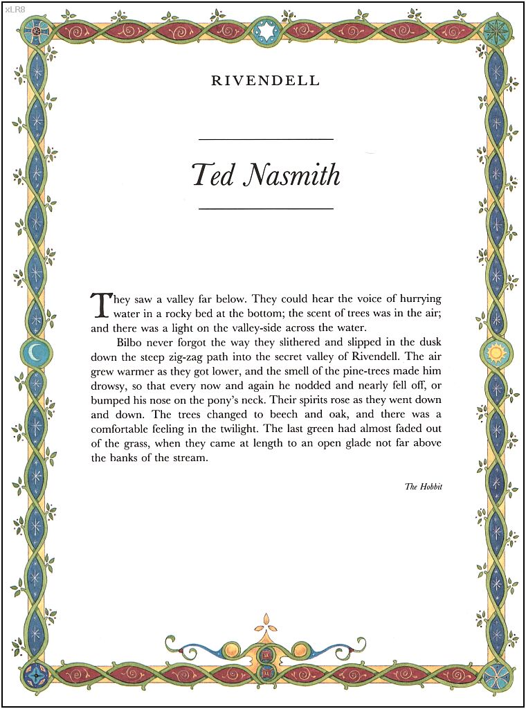 Read online Tolkien's World - Paintings of Middle-Earth comic -  Issue # TPB (Part 1) - 8