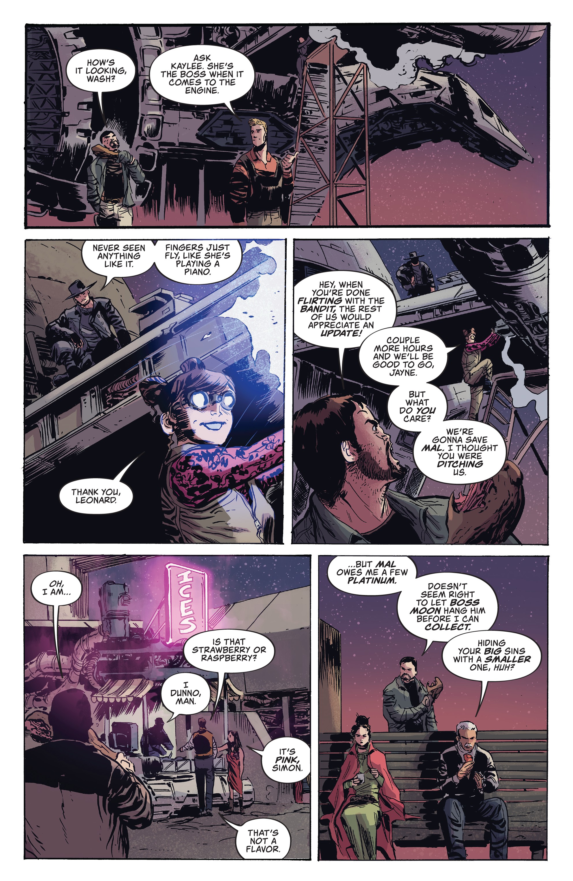 Read online Firefly comic -  Issue #6 - 6