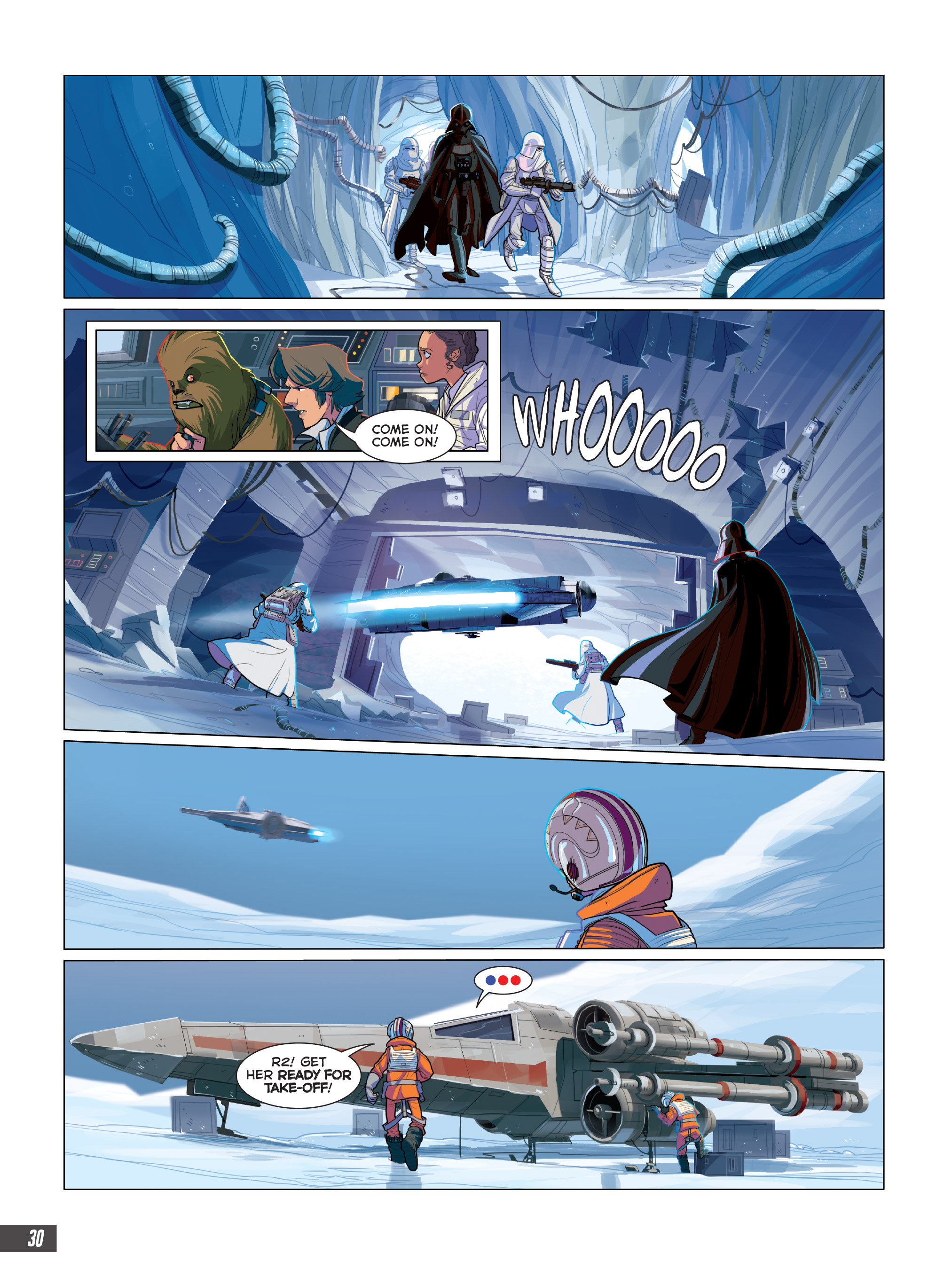 Read online Star Wars: The Empire Strikes Back Graphic Novel Adaptation comic -  Issue # Full - 29