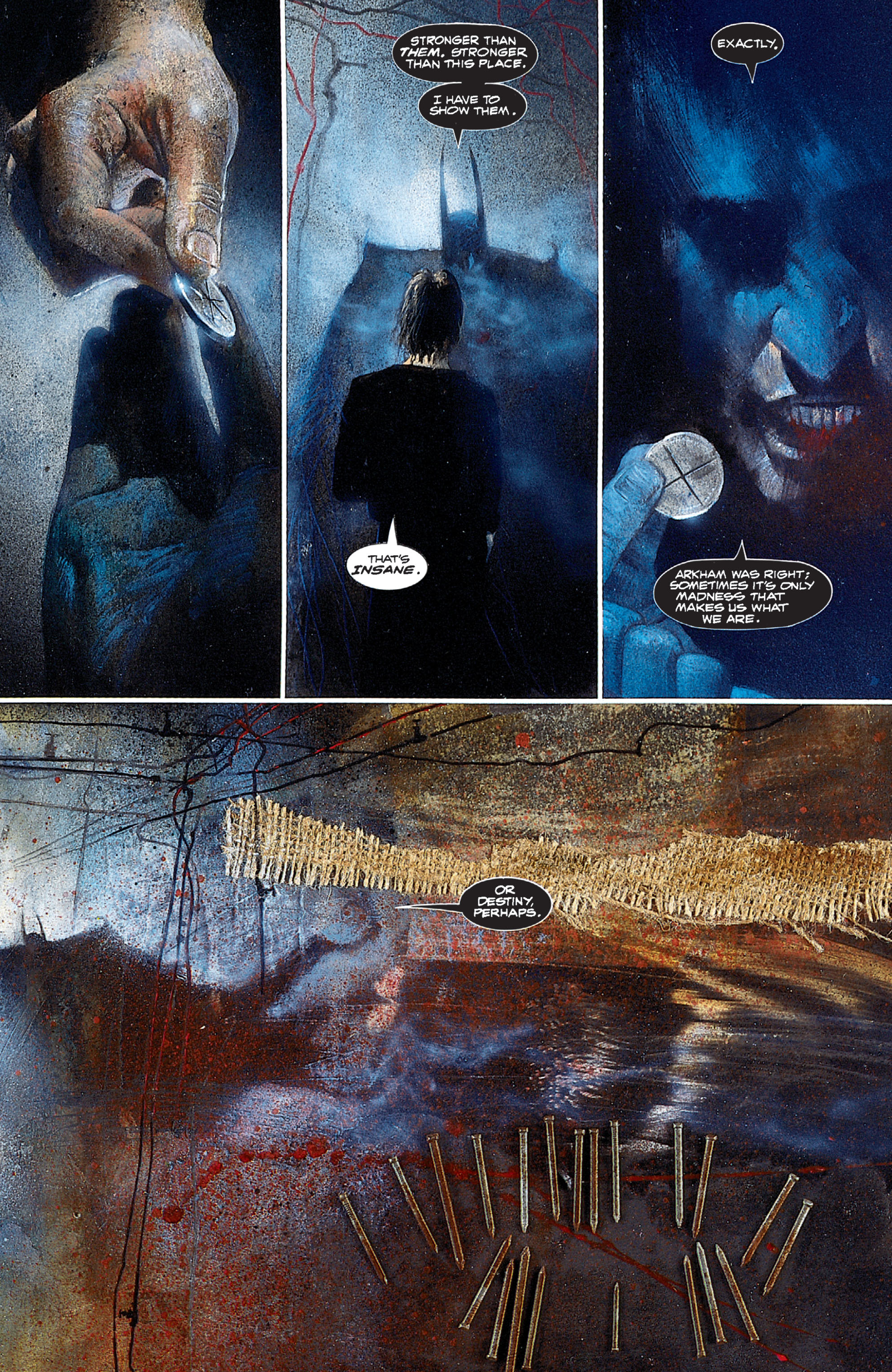 Read online Batman: Arkham Asylum 25th Anniversary Edition comic -  Issue # TPB - 100