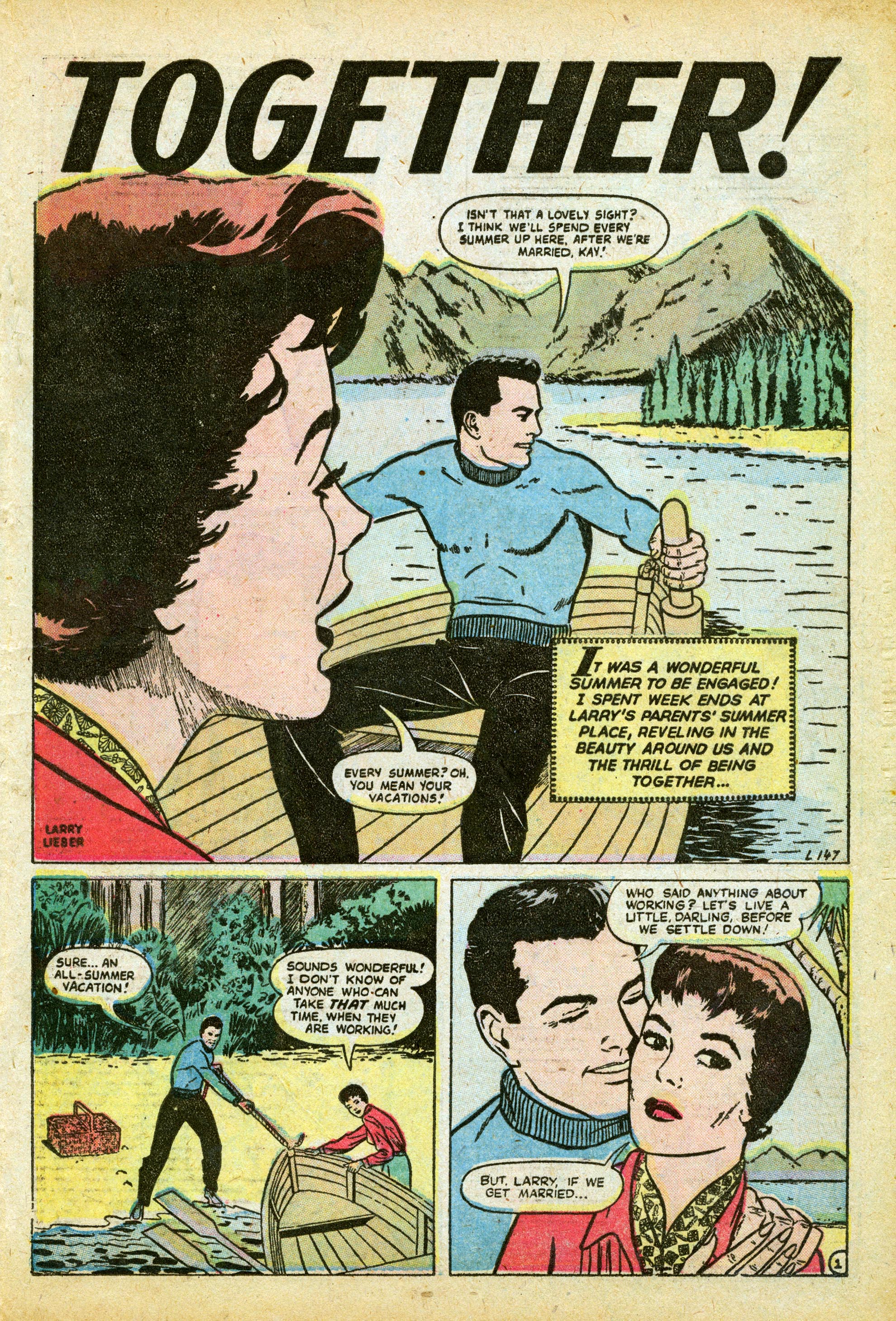 Read online Love Romances comic -  Issue #65 - 21