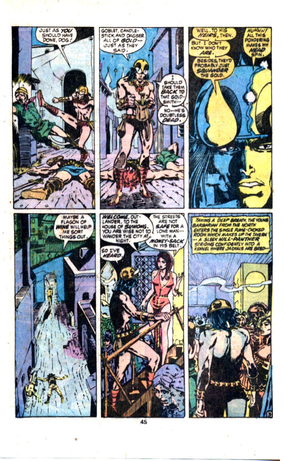 Read online Giant-Size Conan comic -  Issue #3 - 36