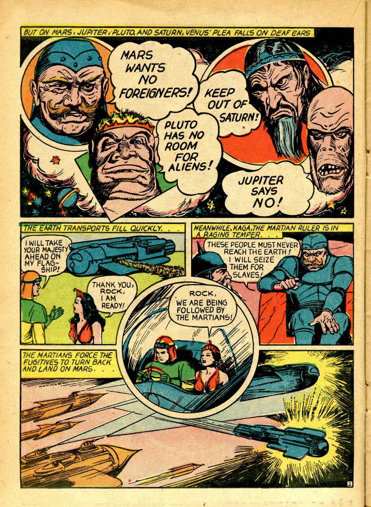 Read online Captain Flight Comics comic -  Issue #7 - 18