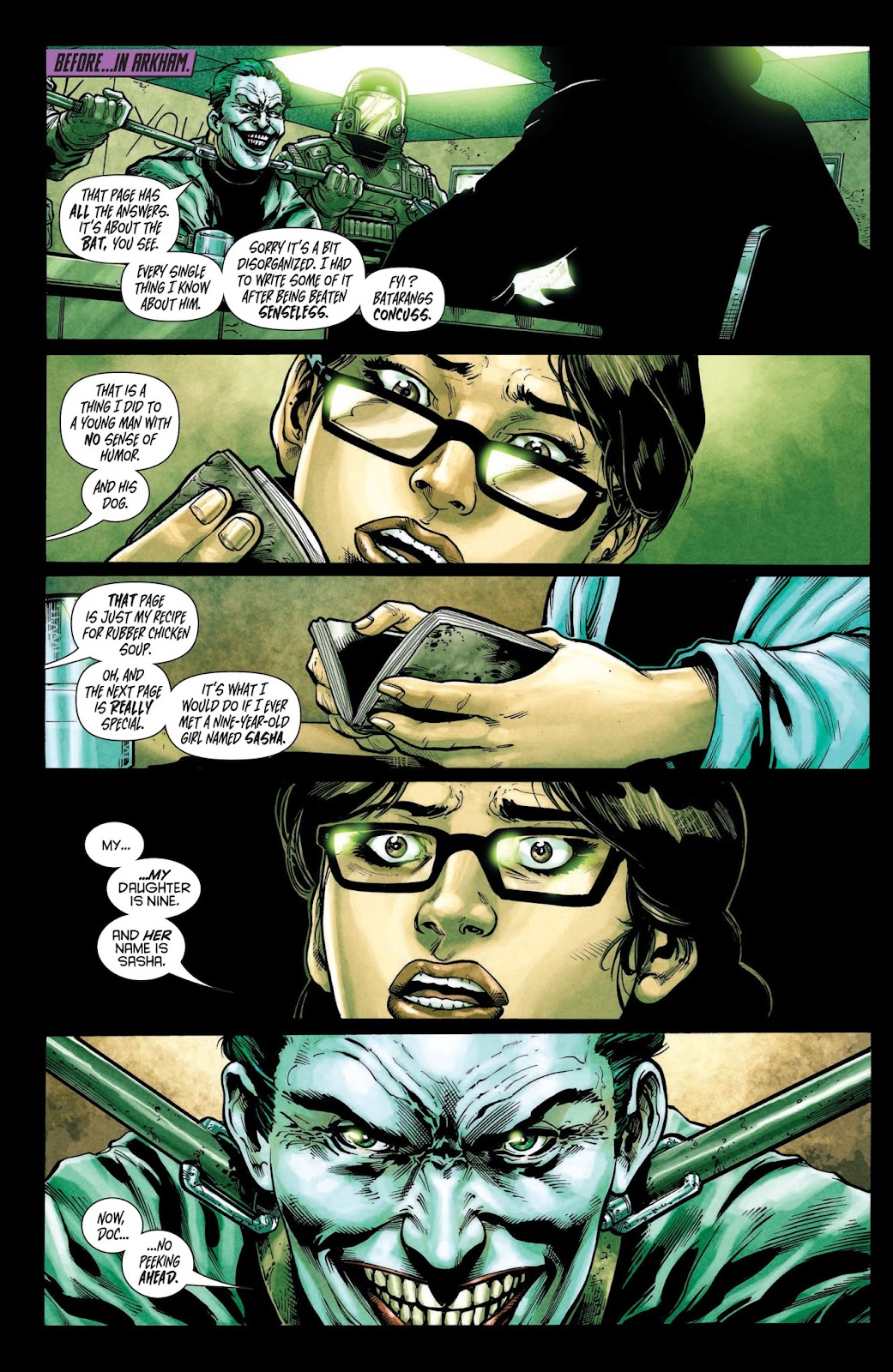 The Joker: Death of the Family issue TPB - Page 161