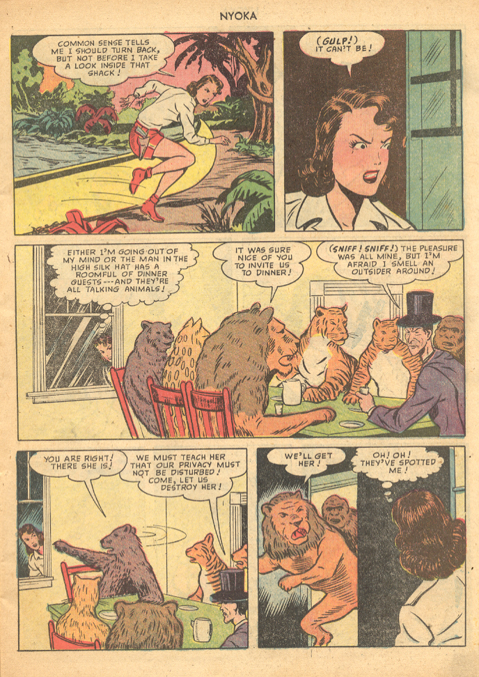 Read online Nyoka the Jungle Girl (1945) comic -  Issue #39 - 11