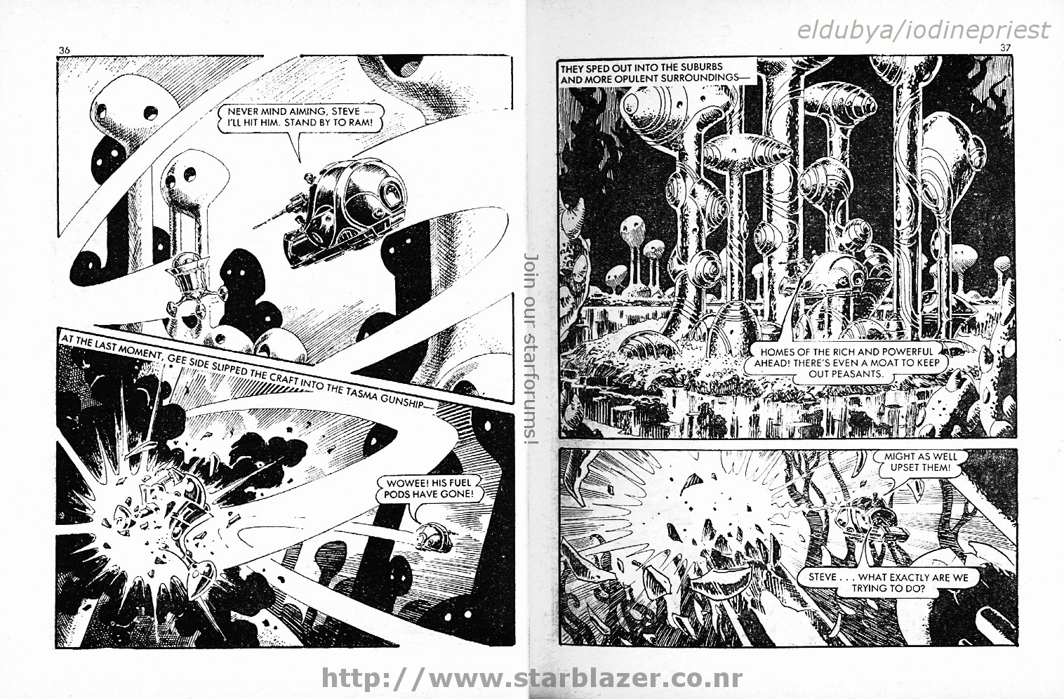 Read online Starblazer comic -  Issue #154 - 20