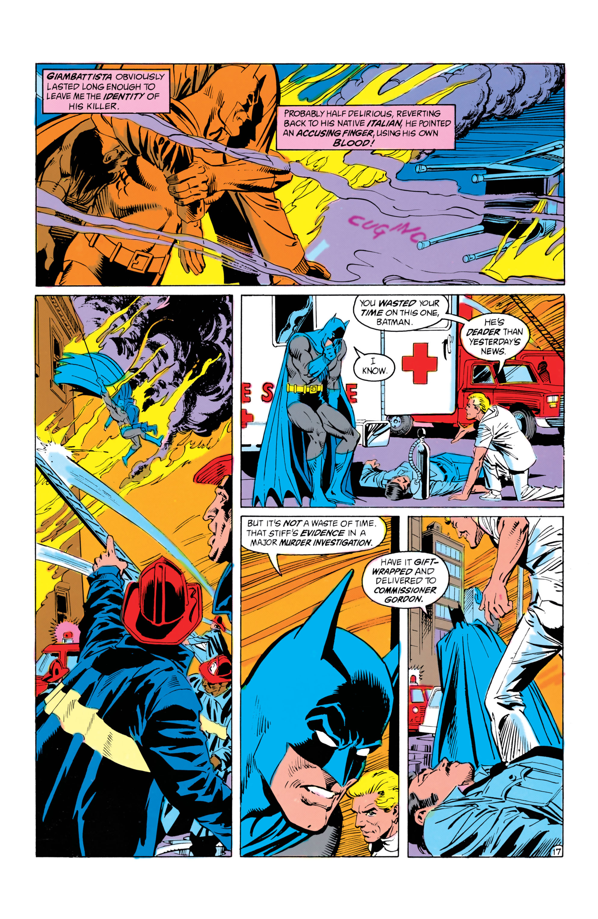 Read online Batman (1940) comic -  Issue #421 - 18