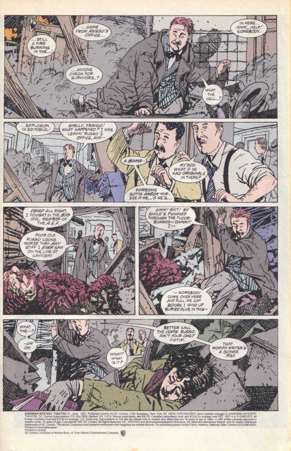 Sandman Mystery Theatre Issue #51 #52 - English 2