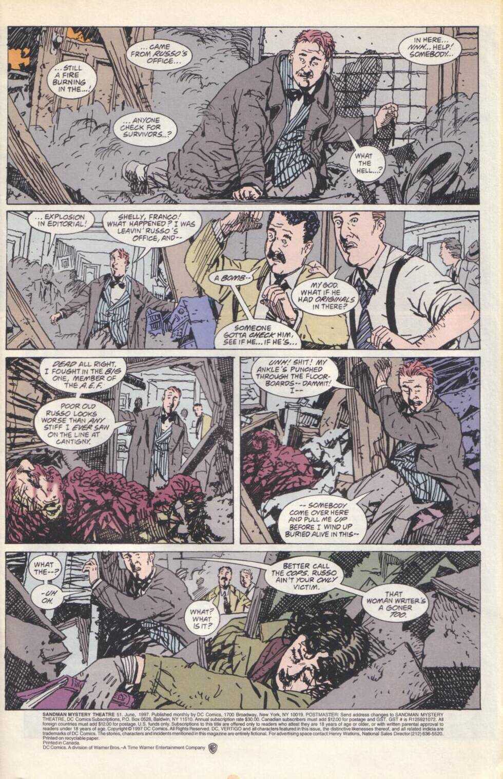 Read online Sandman Mystery Theatre comic -  Issue #51 - 2